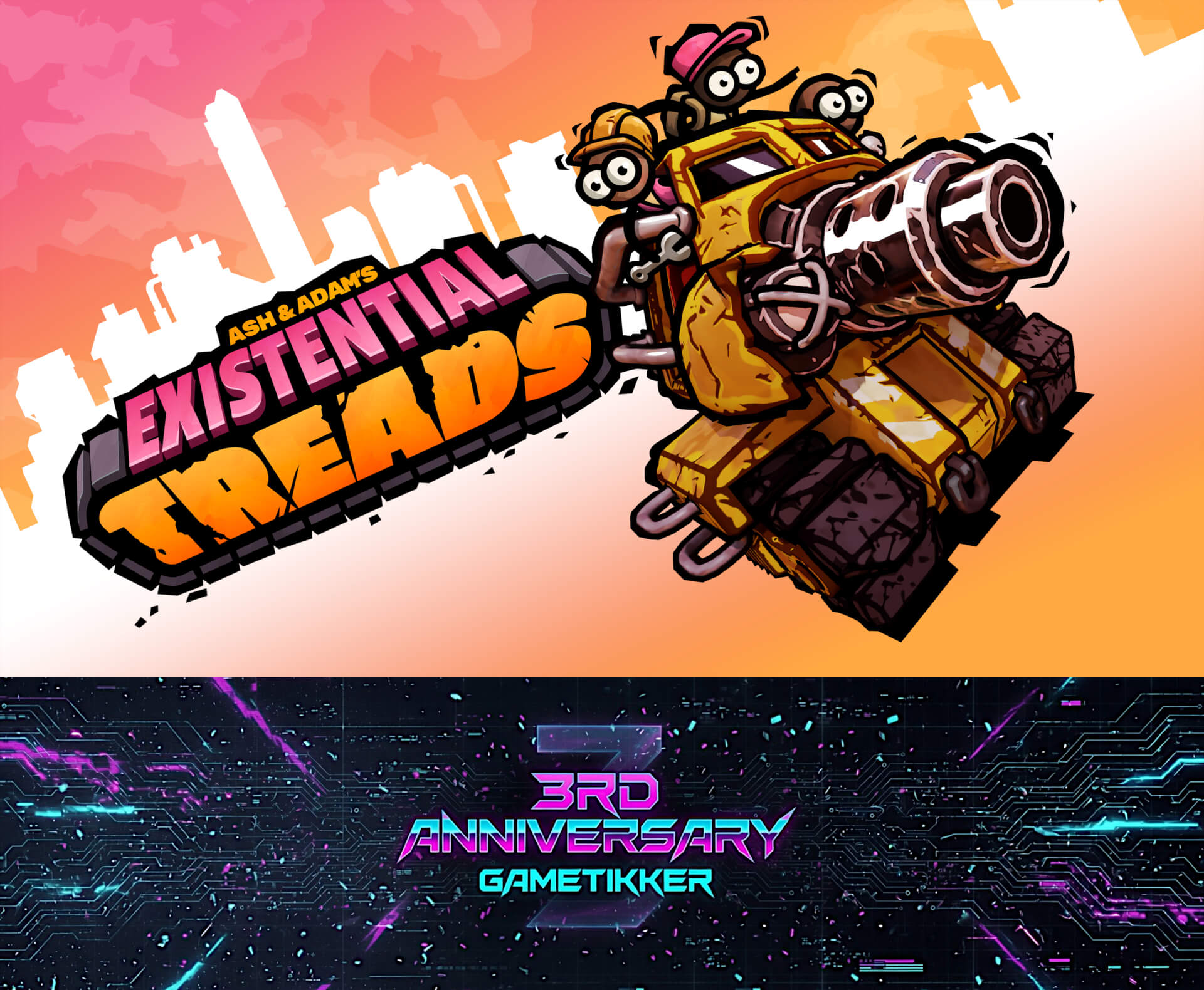 3rd Anniversary Ash & Adam's Existential Treads Banner Image