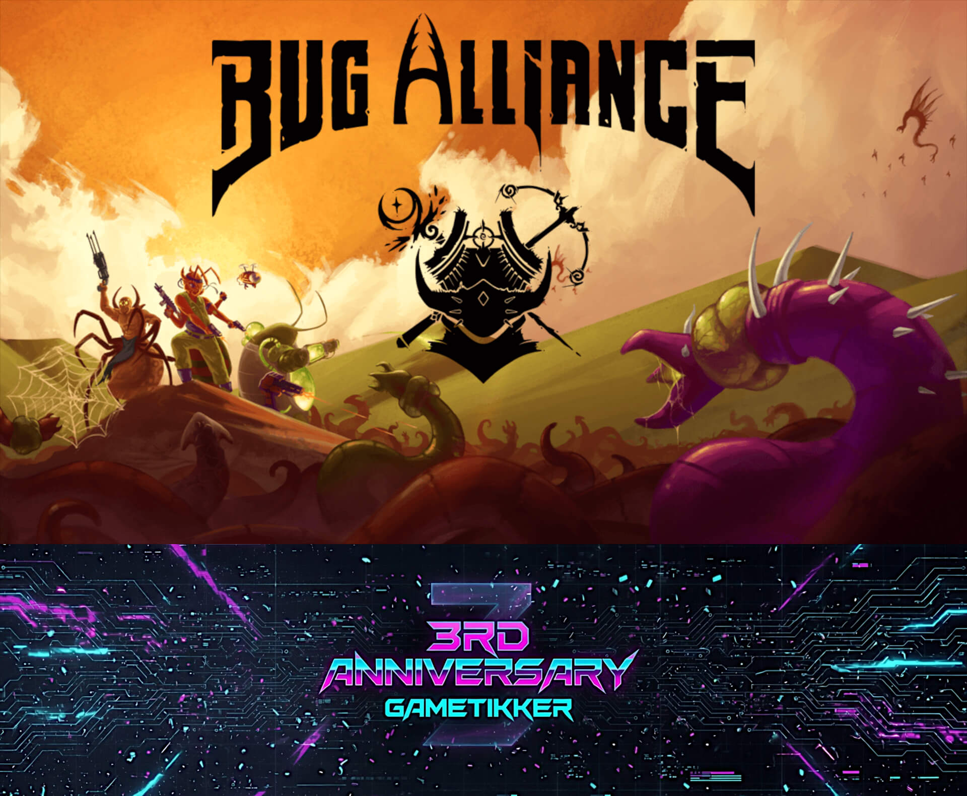 3rd Anniversary Bug Alliance Banner Image