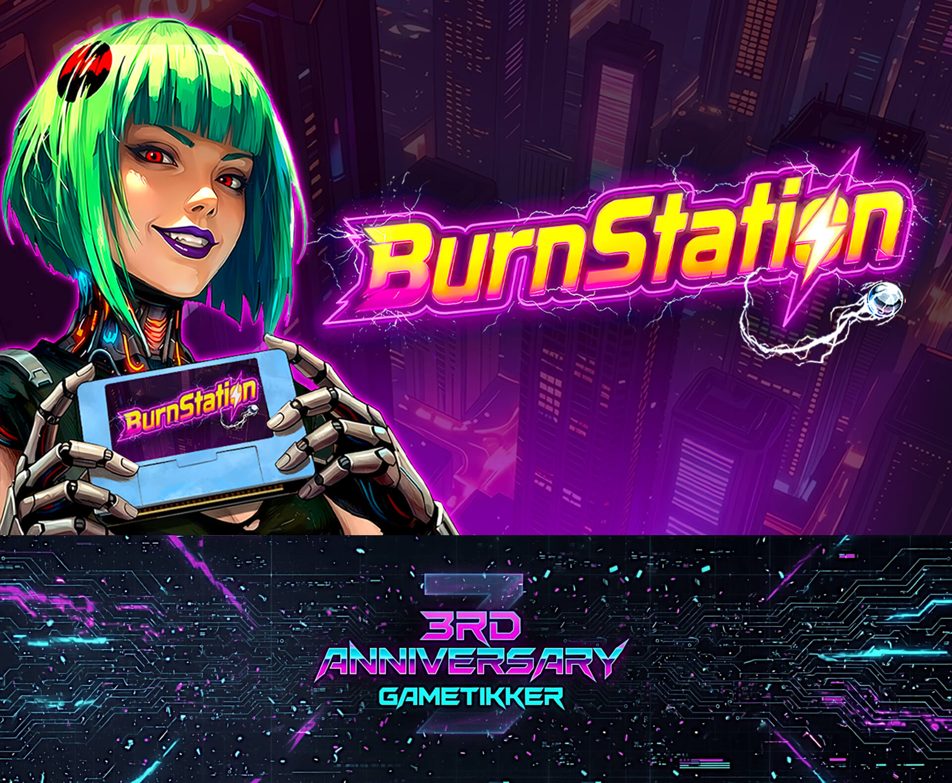 3rd Anniversary Burnstation Banner Image