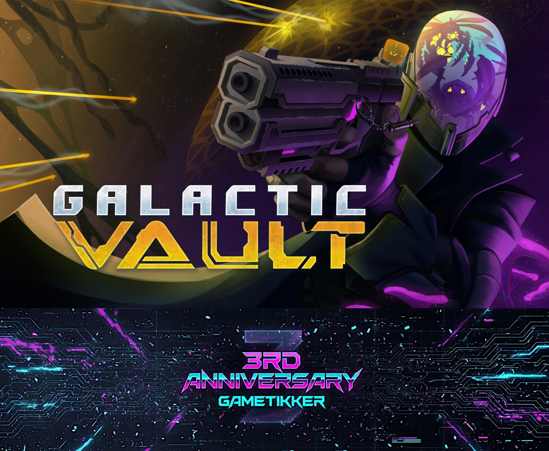 3rd Anniversary Galactic Vault Banner Image