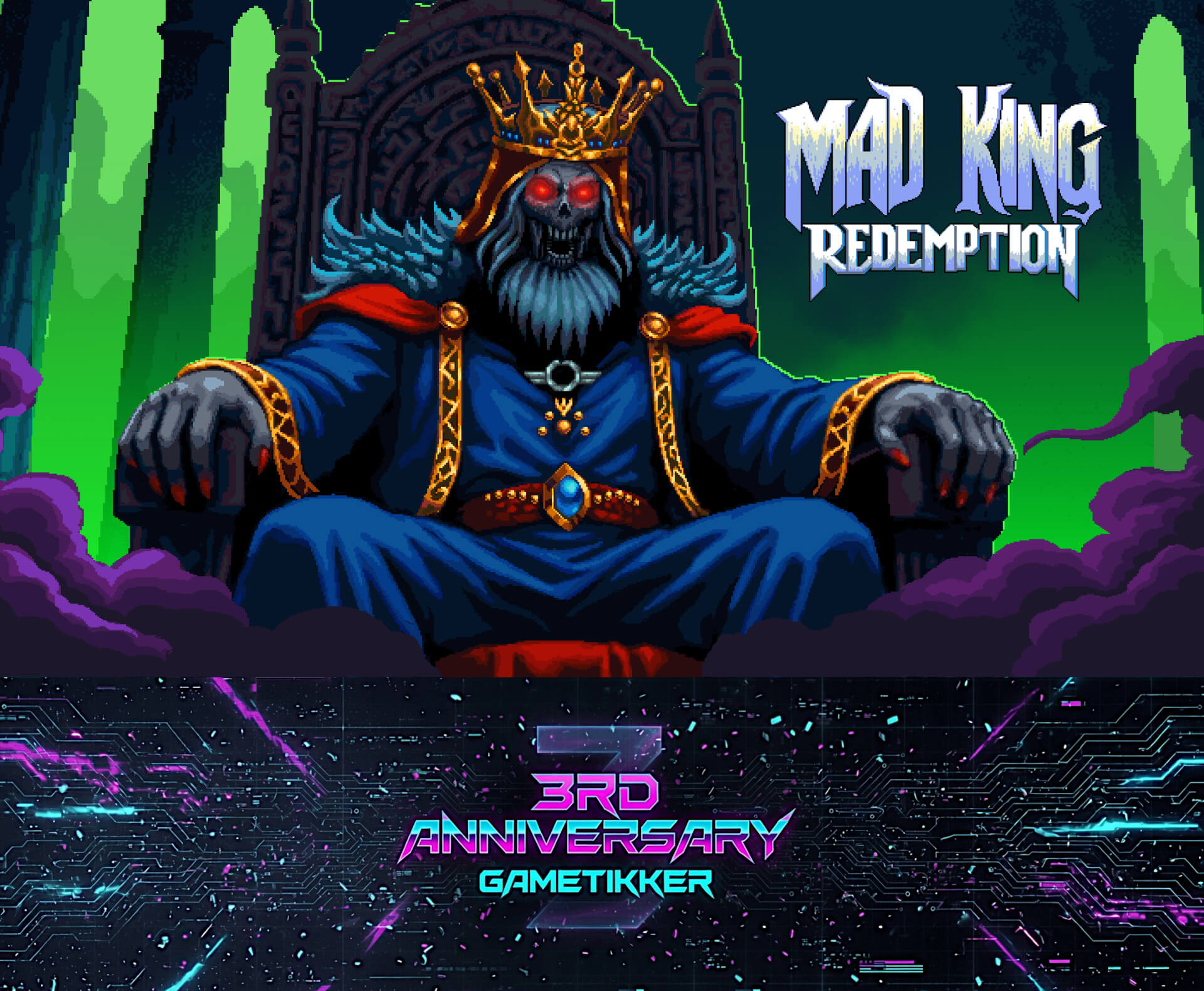 3rd Anniversary Mad King Redemption Banner Image