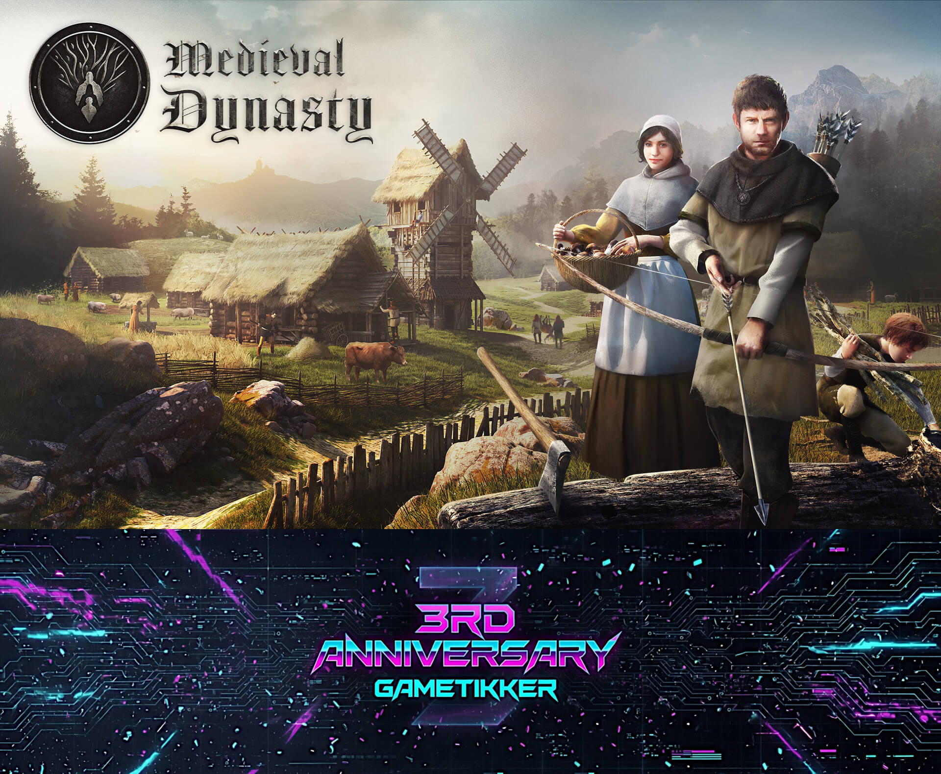 3rd Anniversary Medieval Dynasty Banner Image