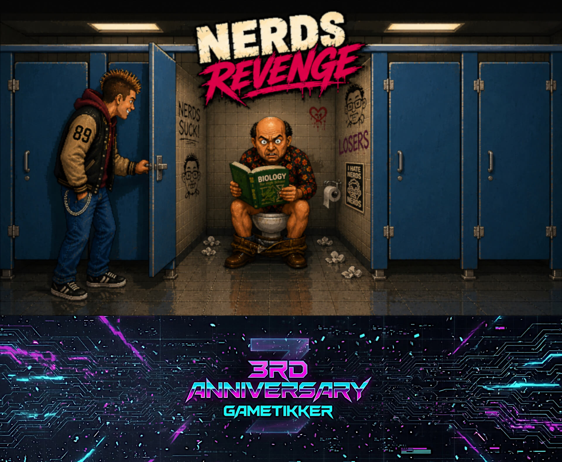 3rd Anniversary Nerds Revenge Banner Image