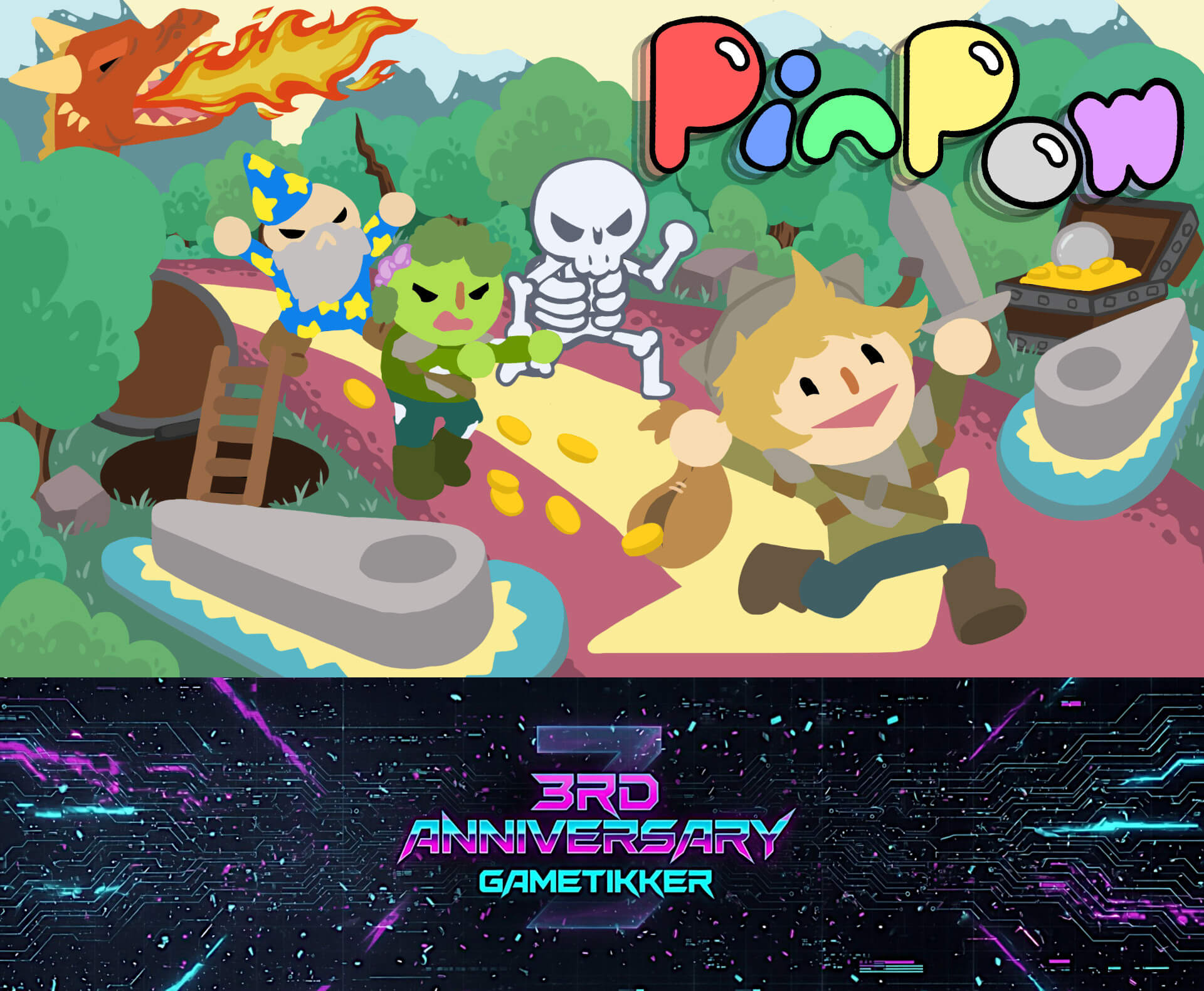 3rd Anniversary PinPow Banner Image