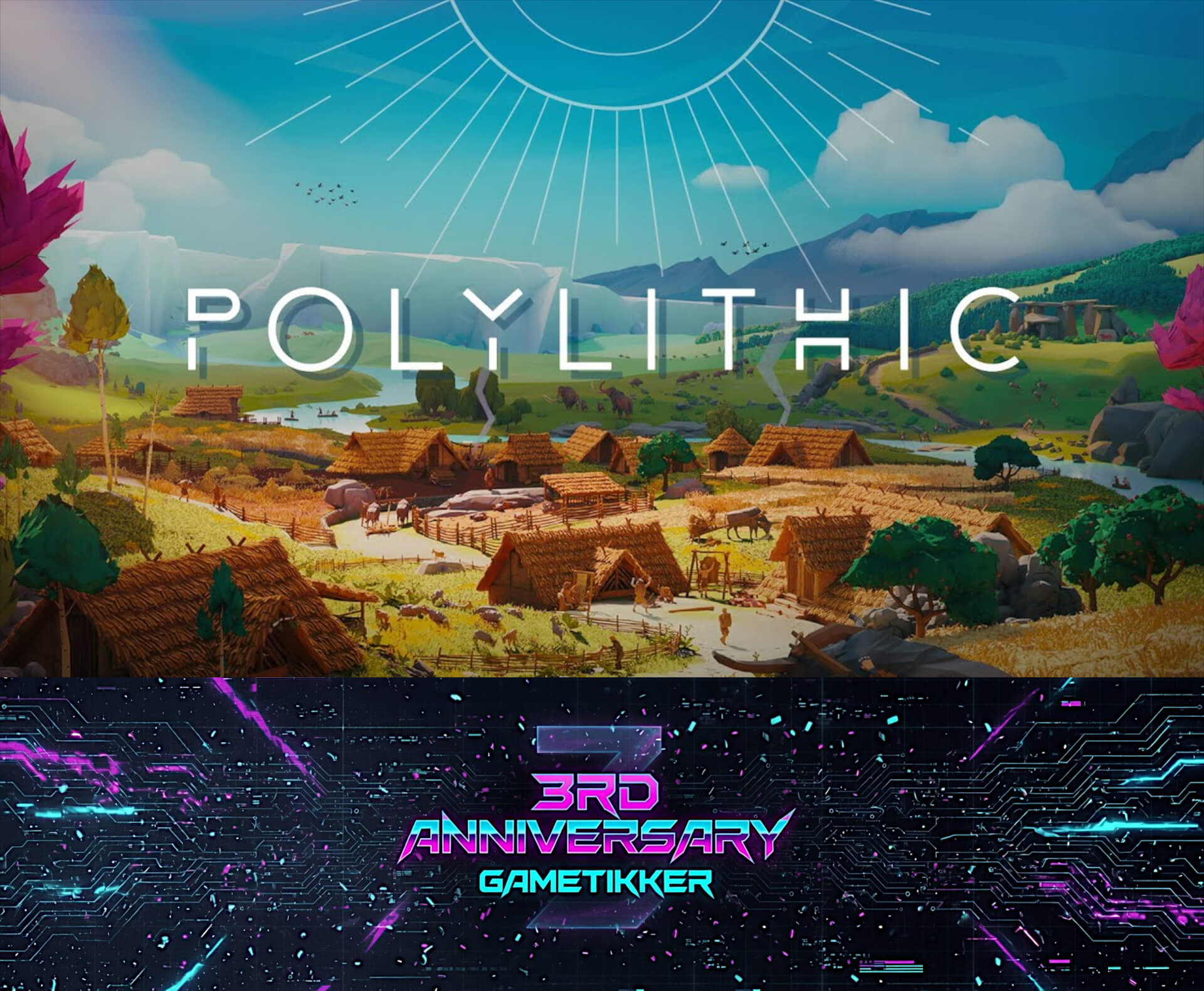 3rd Anniversary Polylithic Banner Image