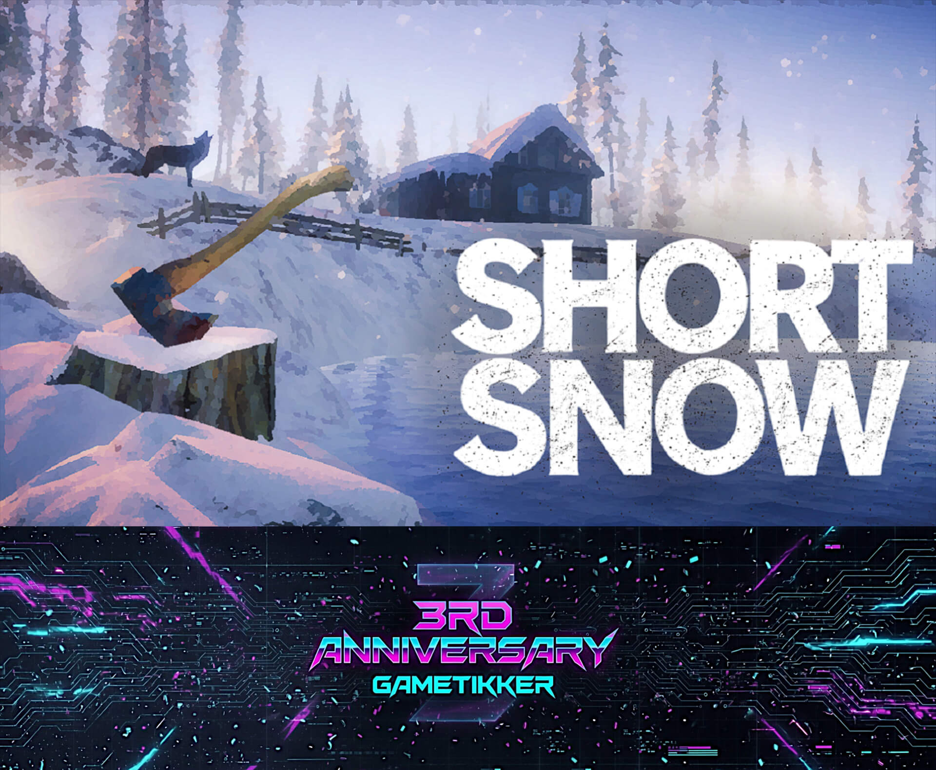 3rd anniversary Short Snow Banner Image