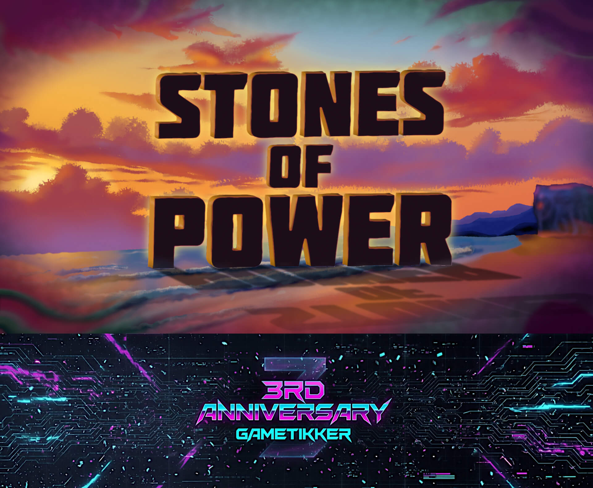 3rd Anniversary Stones of Power Banner Image