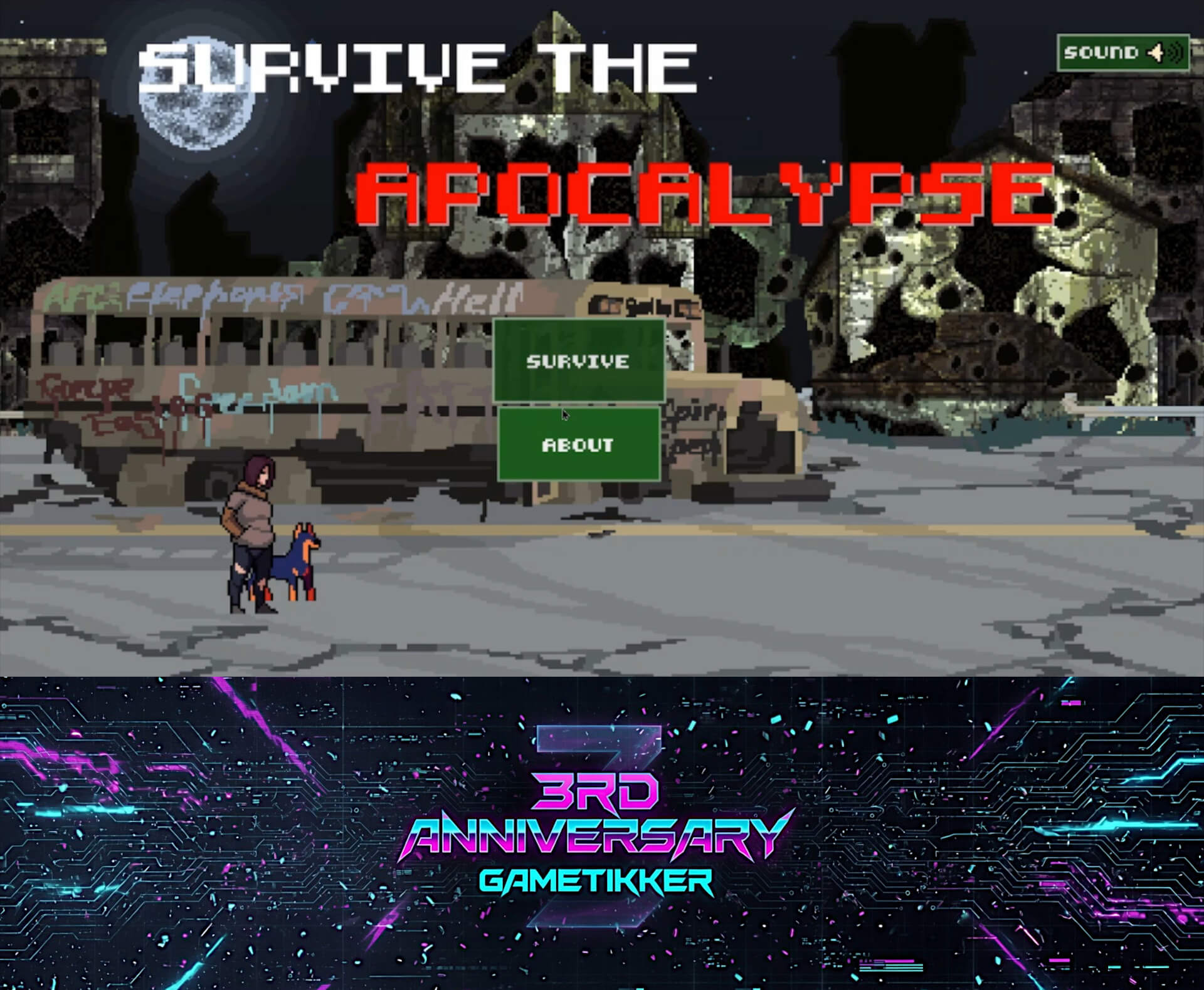 3rd Anniversary Survive The Apocalypse Banner Image