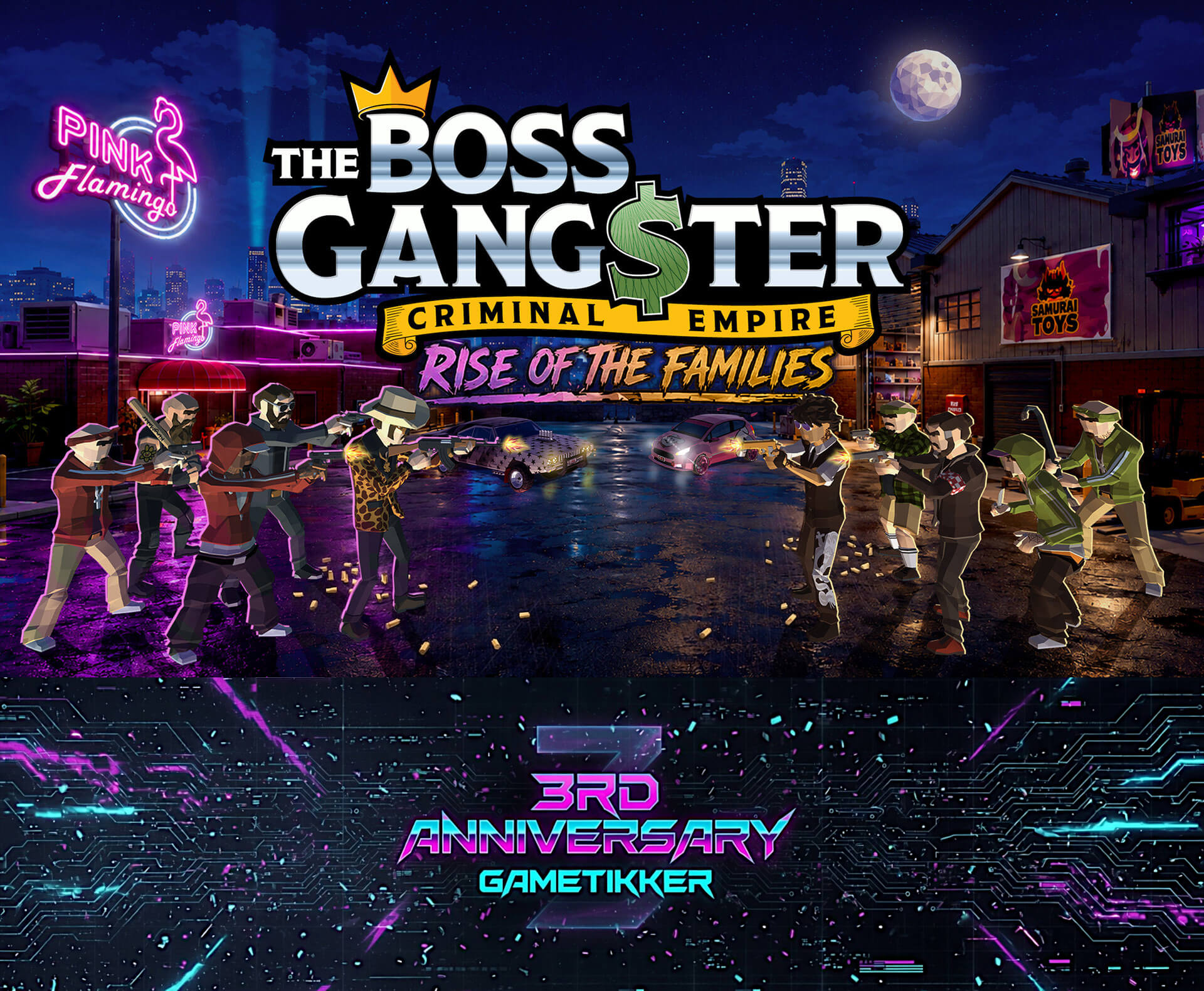 3rd Anniversary The Boss Gangster: Criminal Empire Banner Image