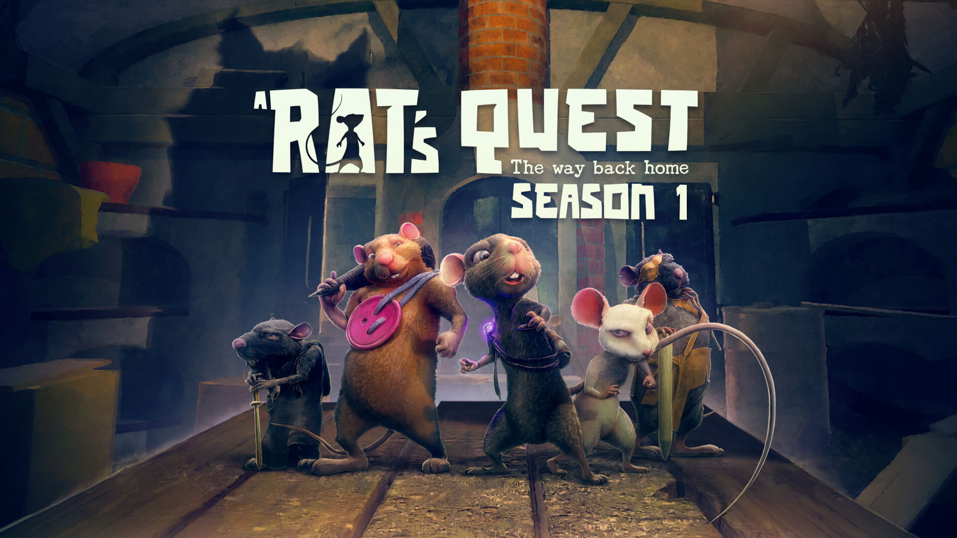 A Rat’s Quest - The Way Back Home: Season 1 Banner Image