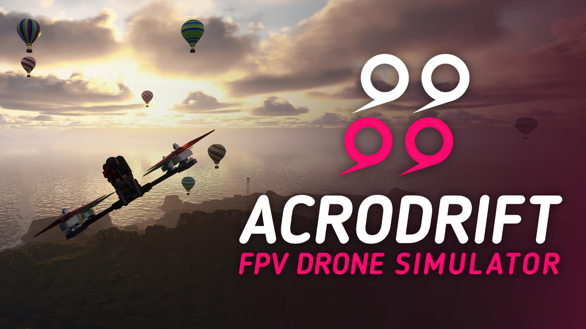 ACRODRIFT: FPV Drone Simulator Banner Image