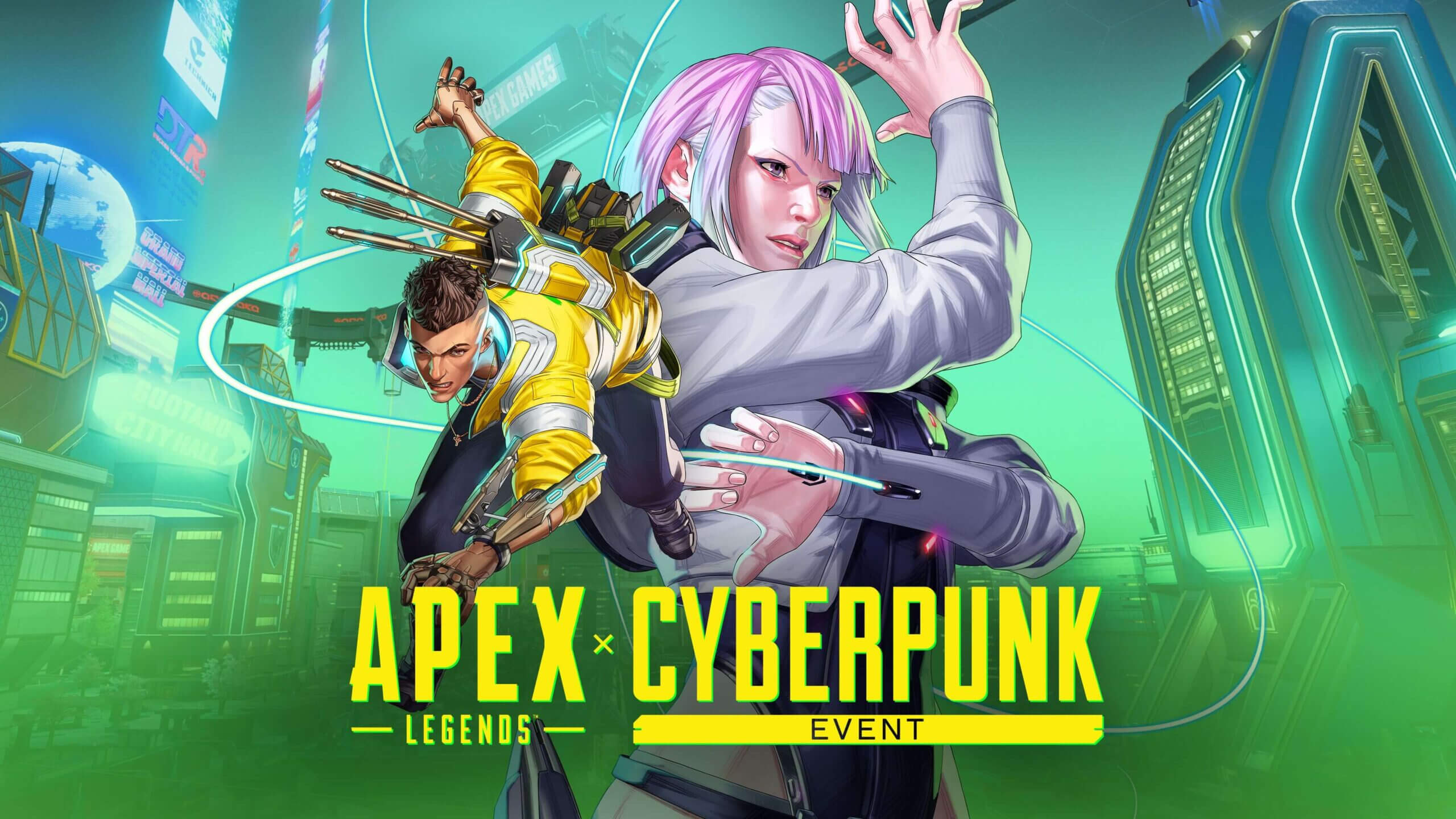 Apex Legends x Cyperpunk 2077 Banner Image