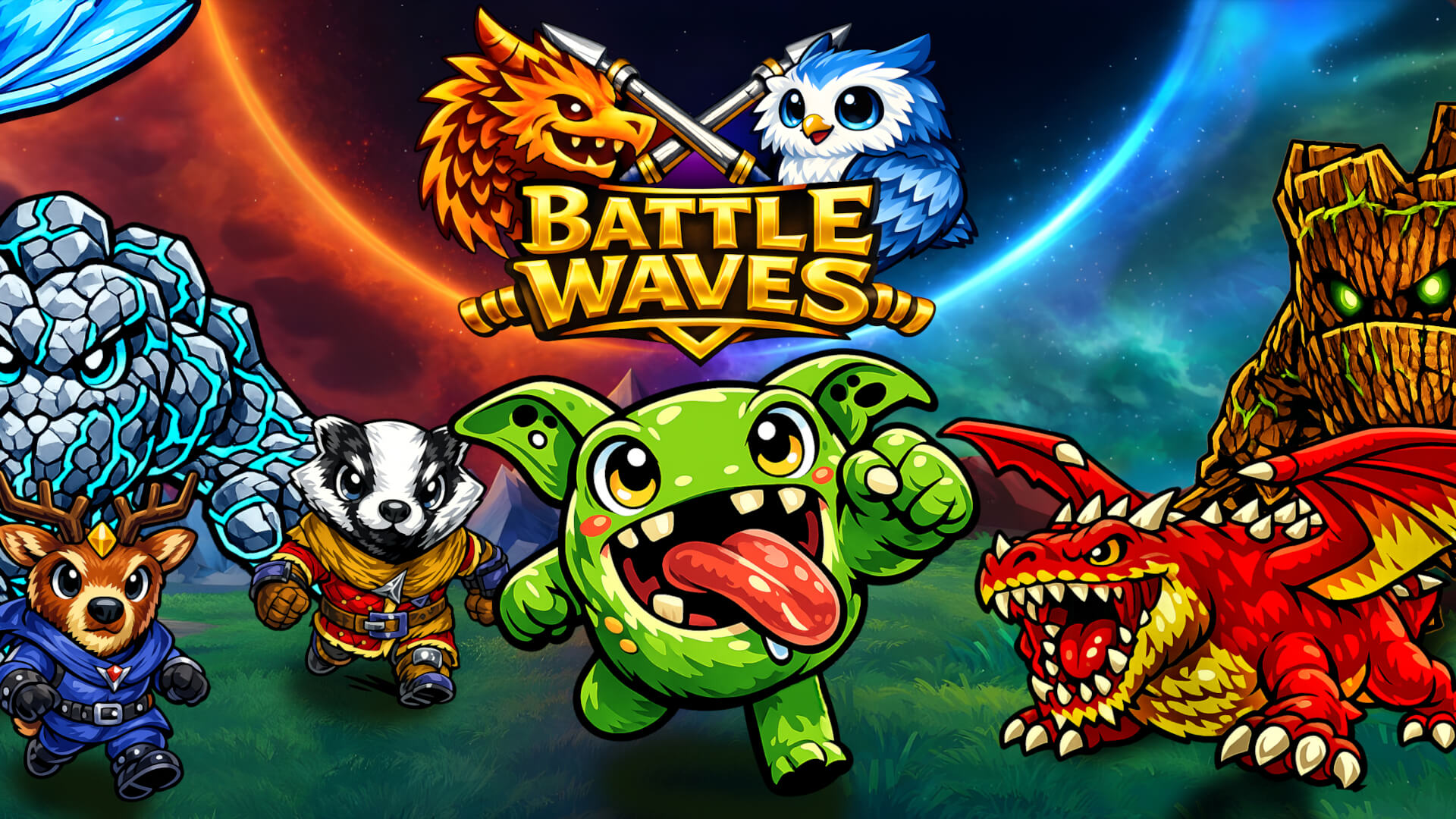 Battle Waves: Mobile Banner Image