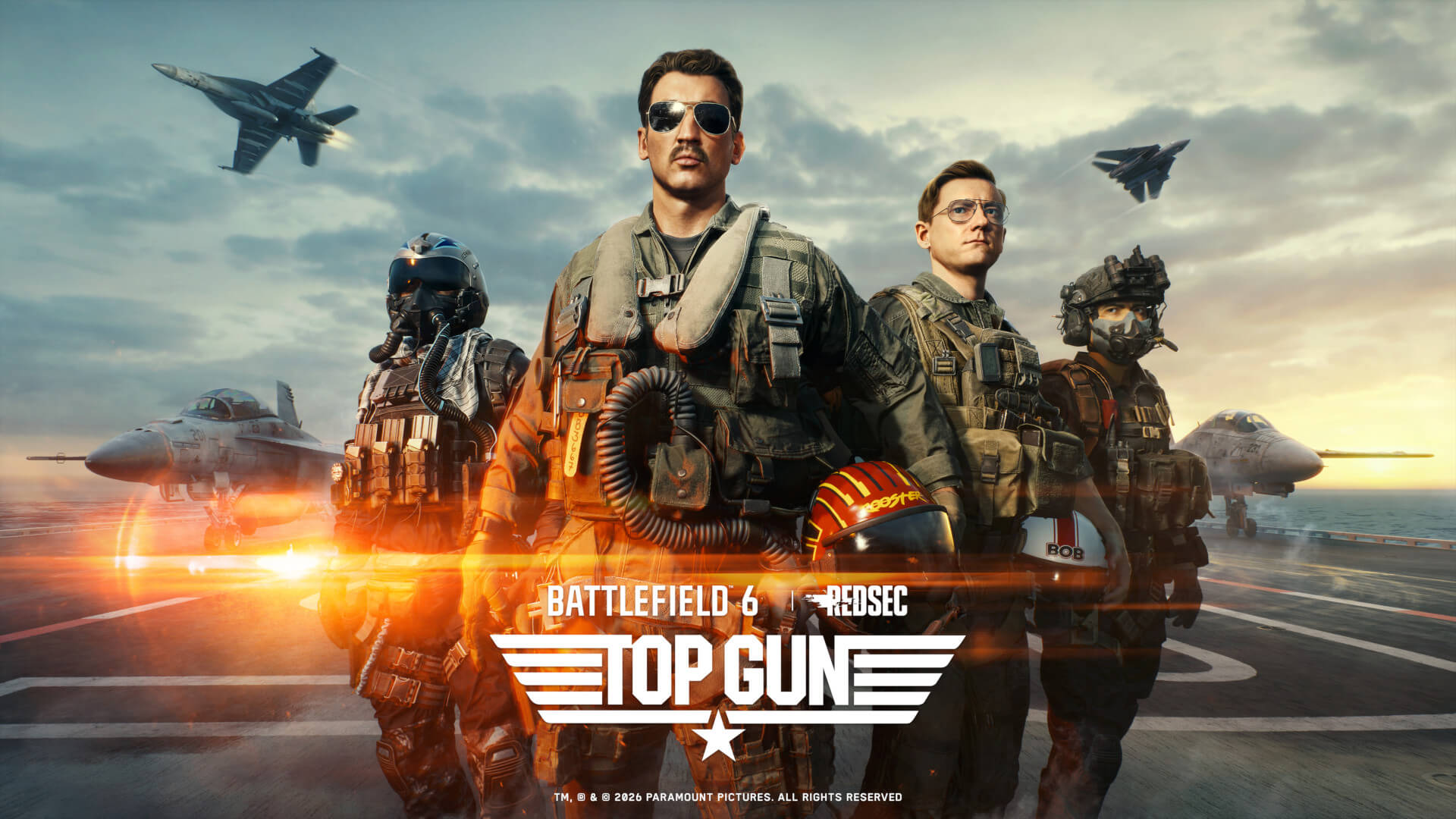 Battlefield 6 x Top Gun Banner Image