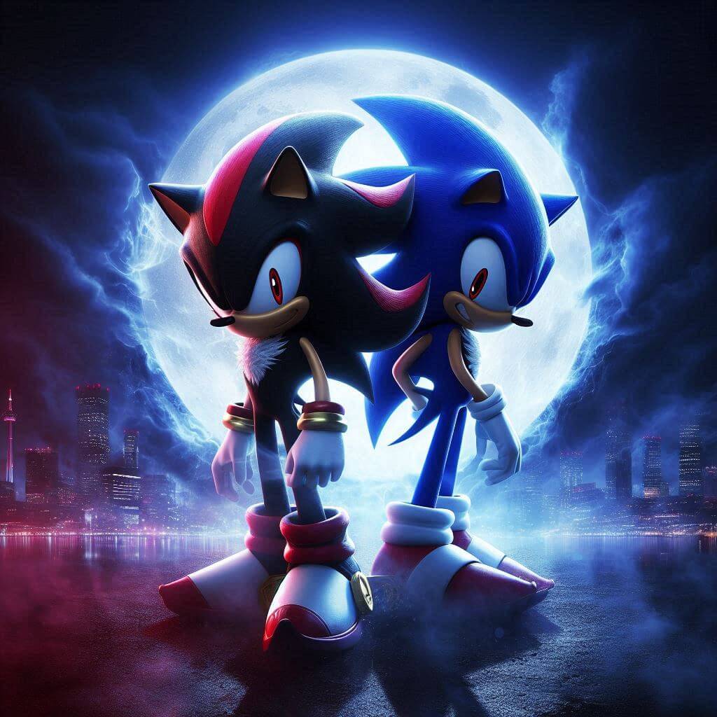 Sonic X Shadow Image