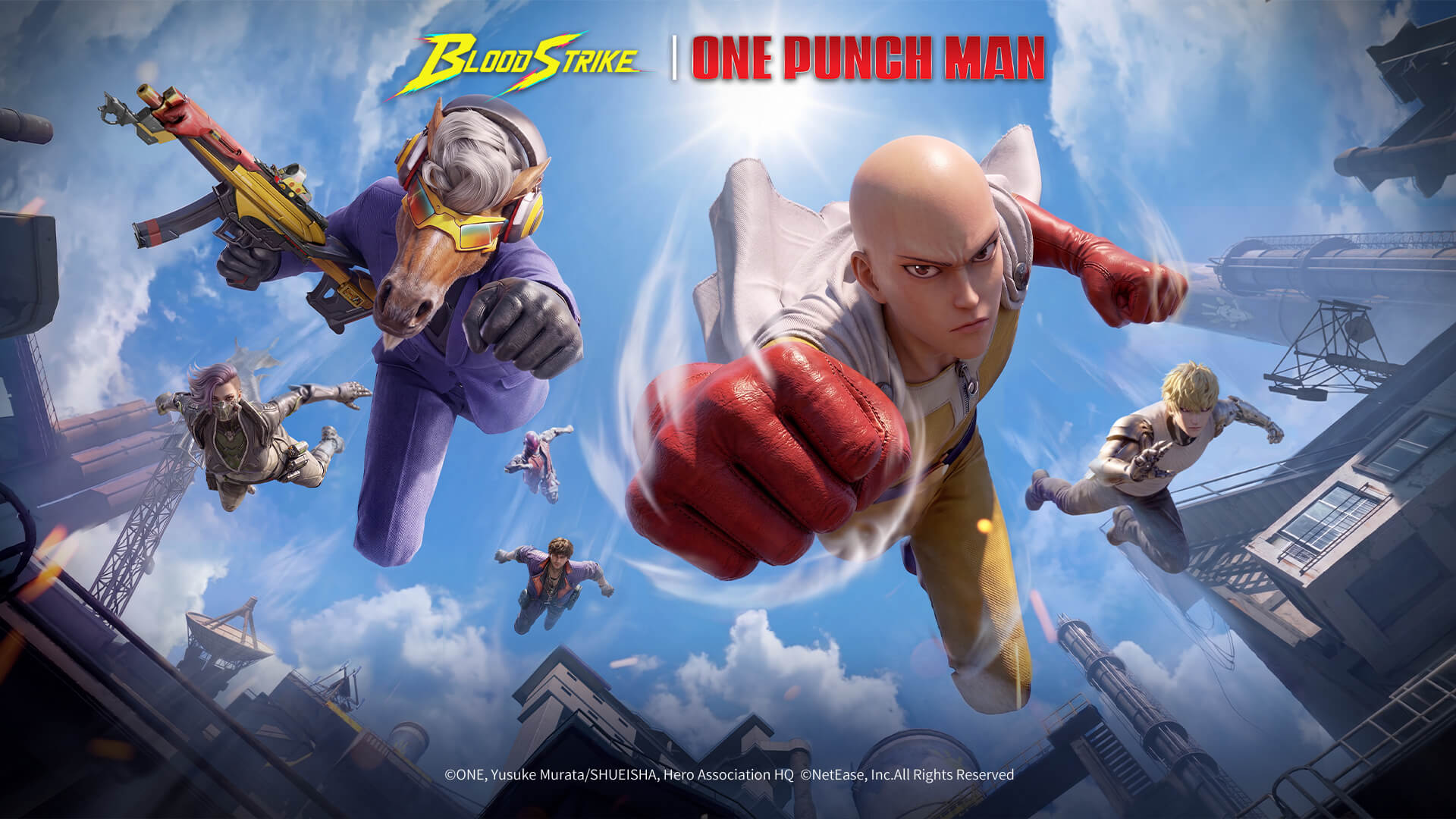 Blood Strike x One Puch Man Banner Image