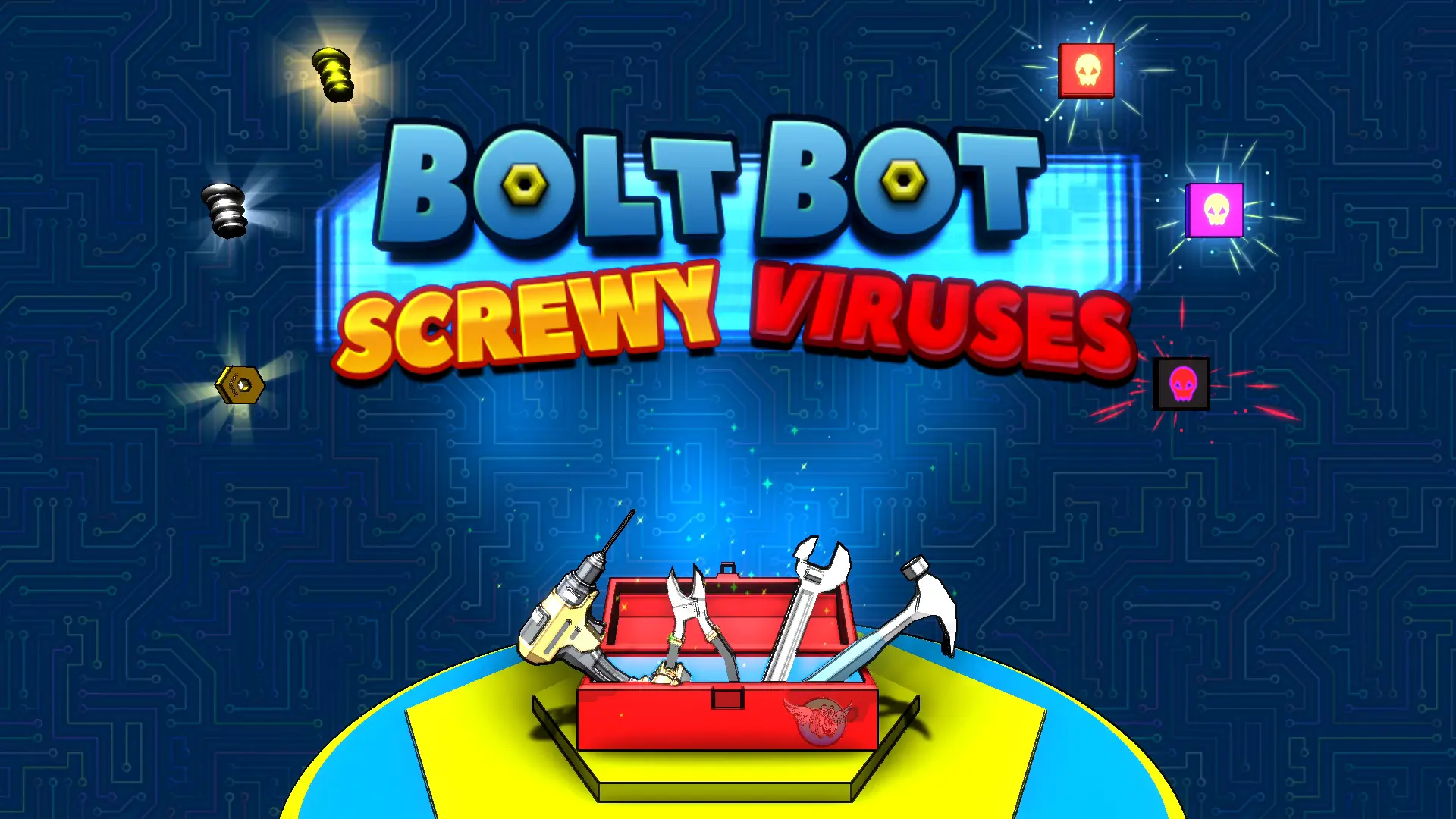 Bolt Bot Screwy Viruses Banner Image