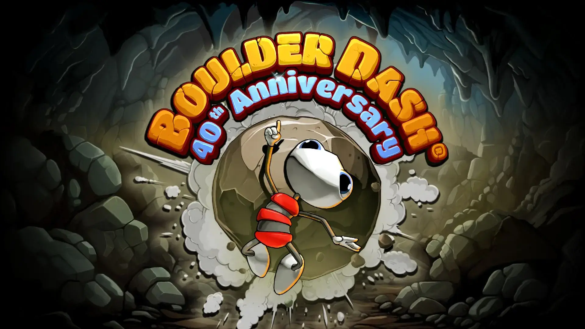 BOULDER DASH 40th Anniversary Banner Image