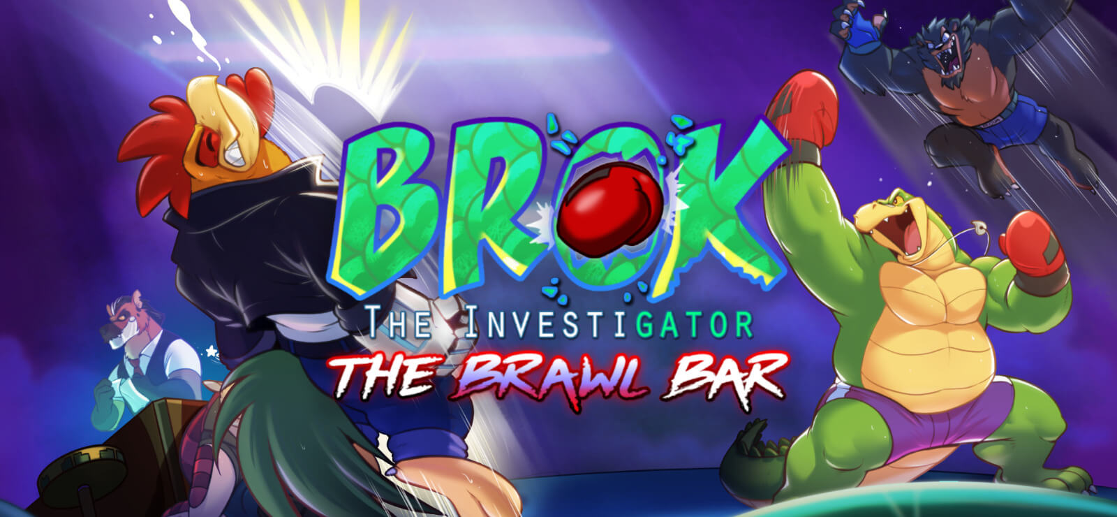 BROK the InvestiGator - The Brawl Bar Banner Image