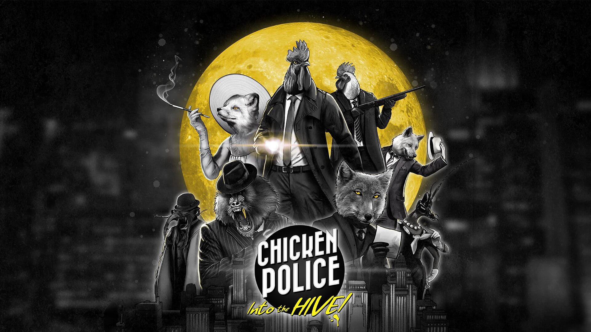 Chicken Police: Into the HIVE! Banner Image