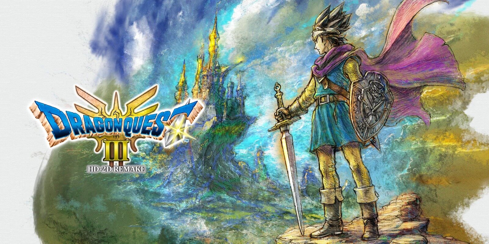 Dragon Quest III hd-2d Remake Banner Image