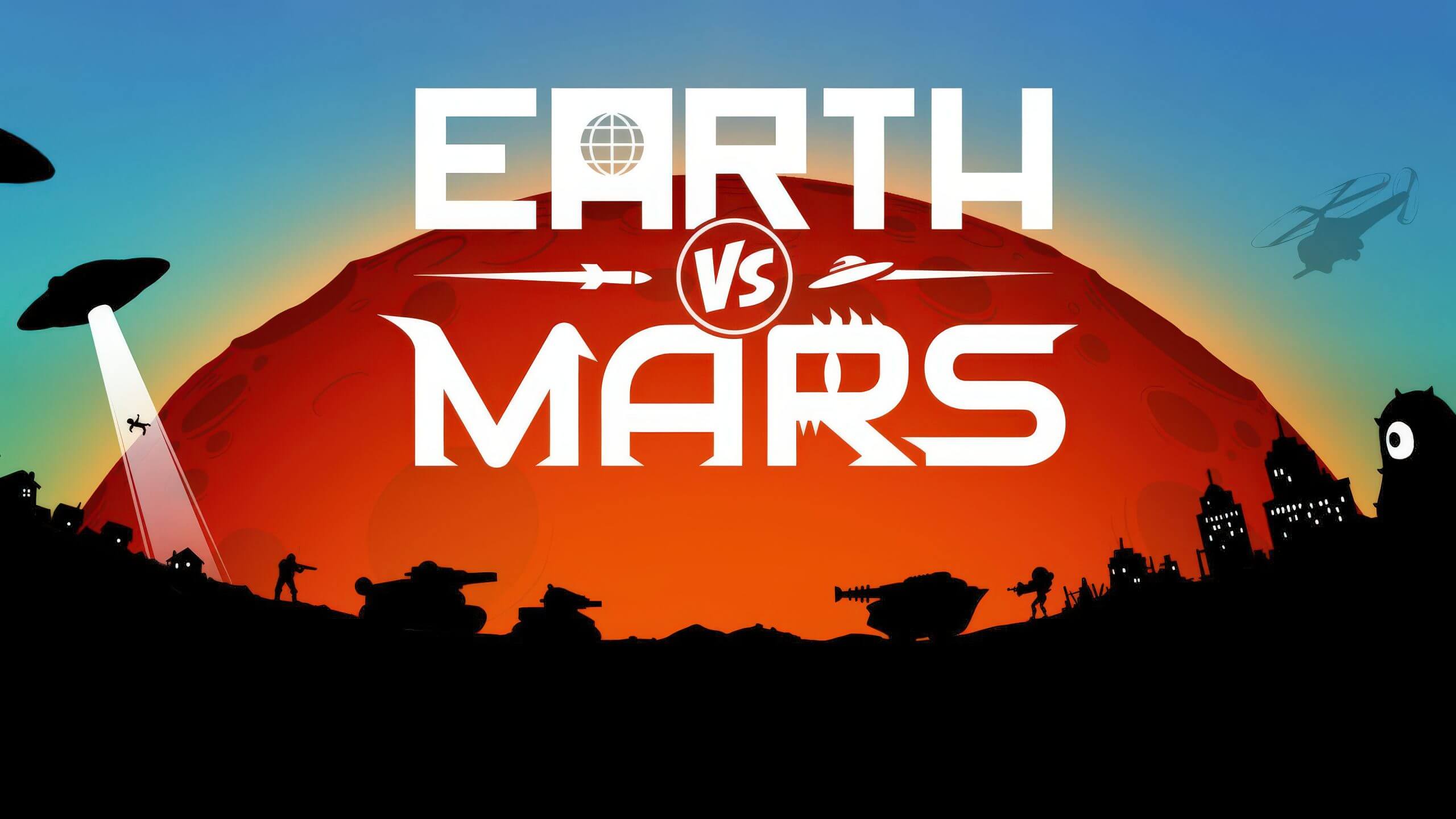 Earth vs Mars Banner Image