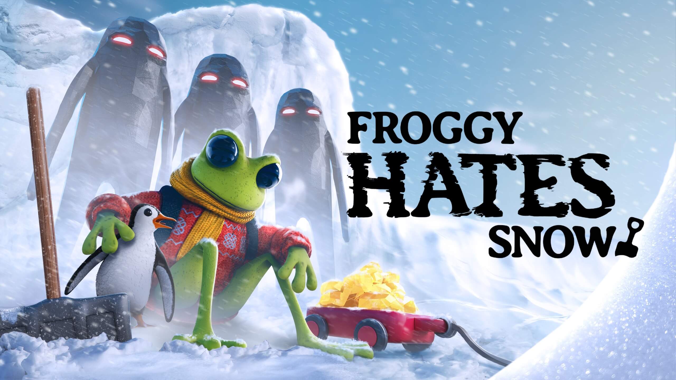 Froggy Hates Snow Banner Image