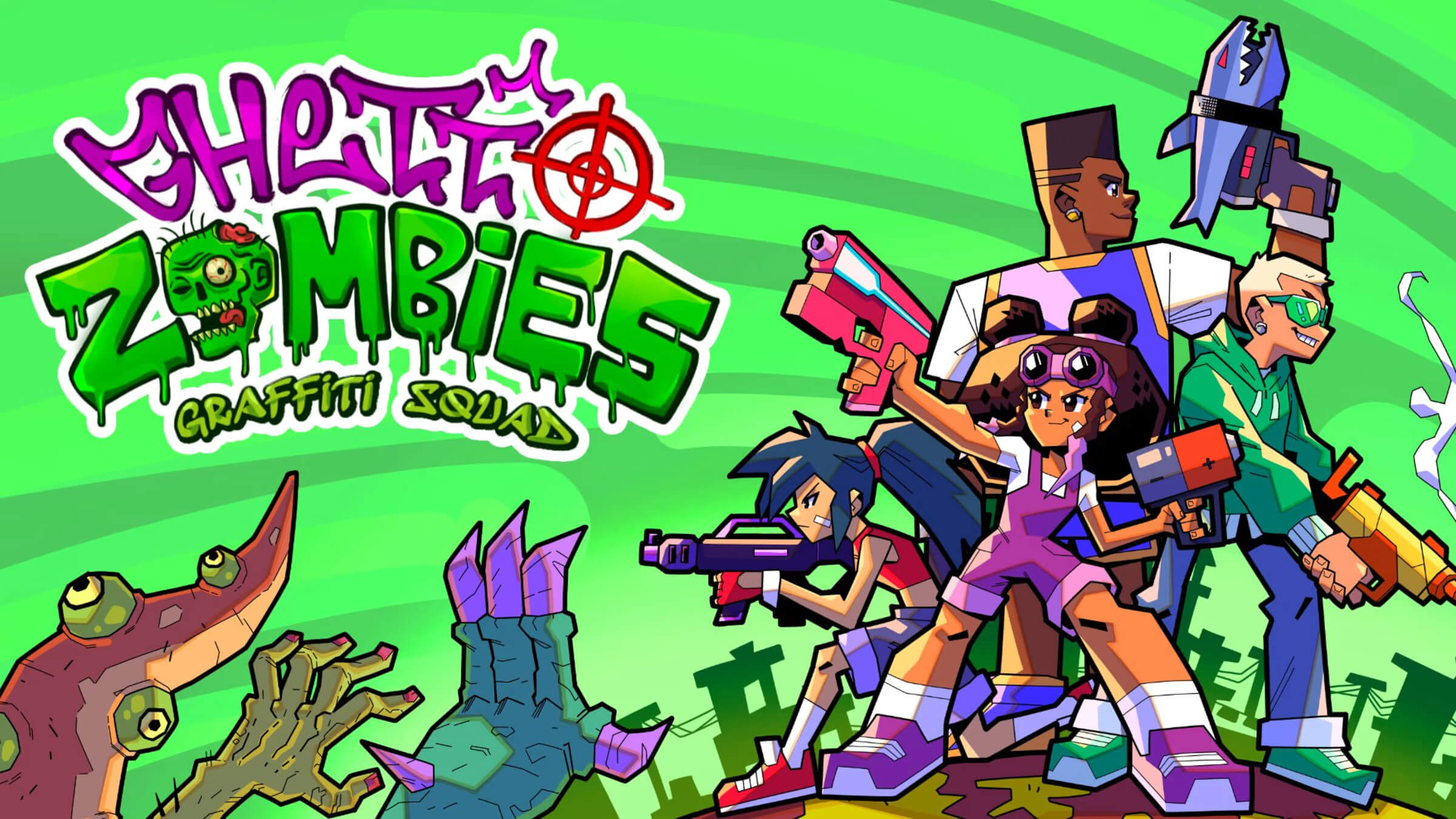 Ghetto Zombies: Graffiti Squad Banner Image