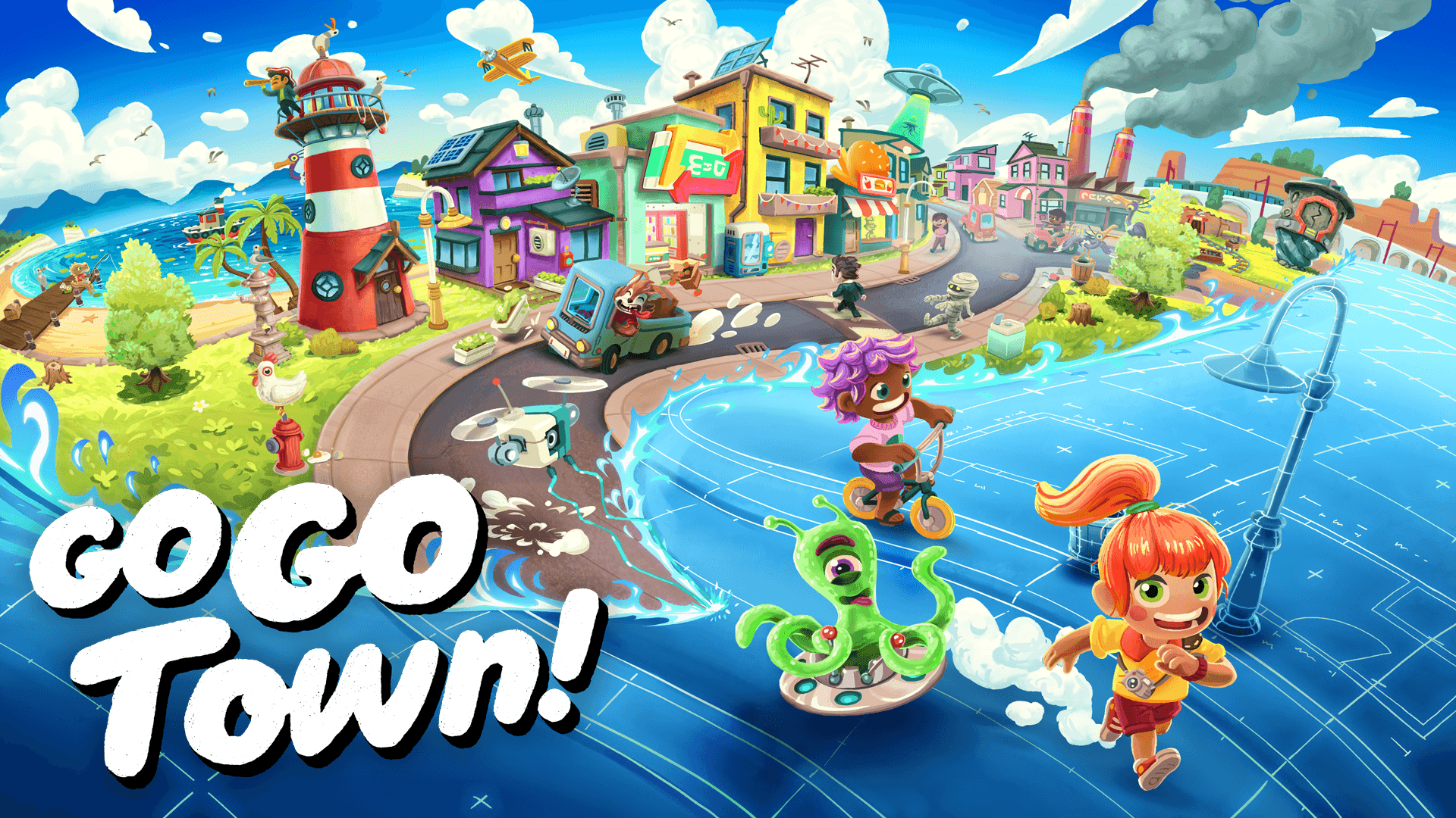 Go-Go Town! Banner Image