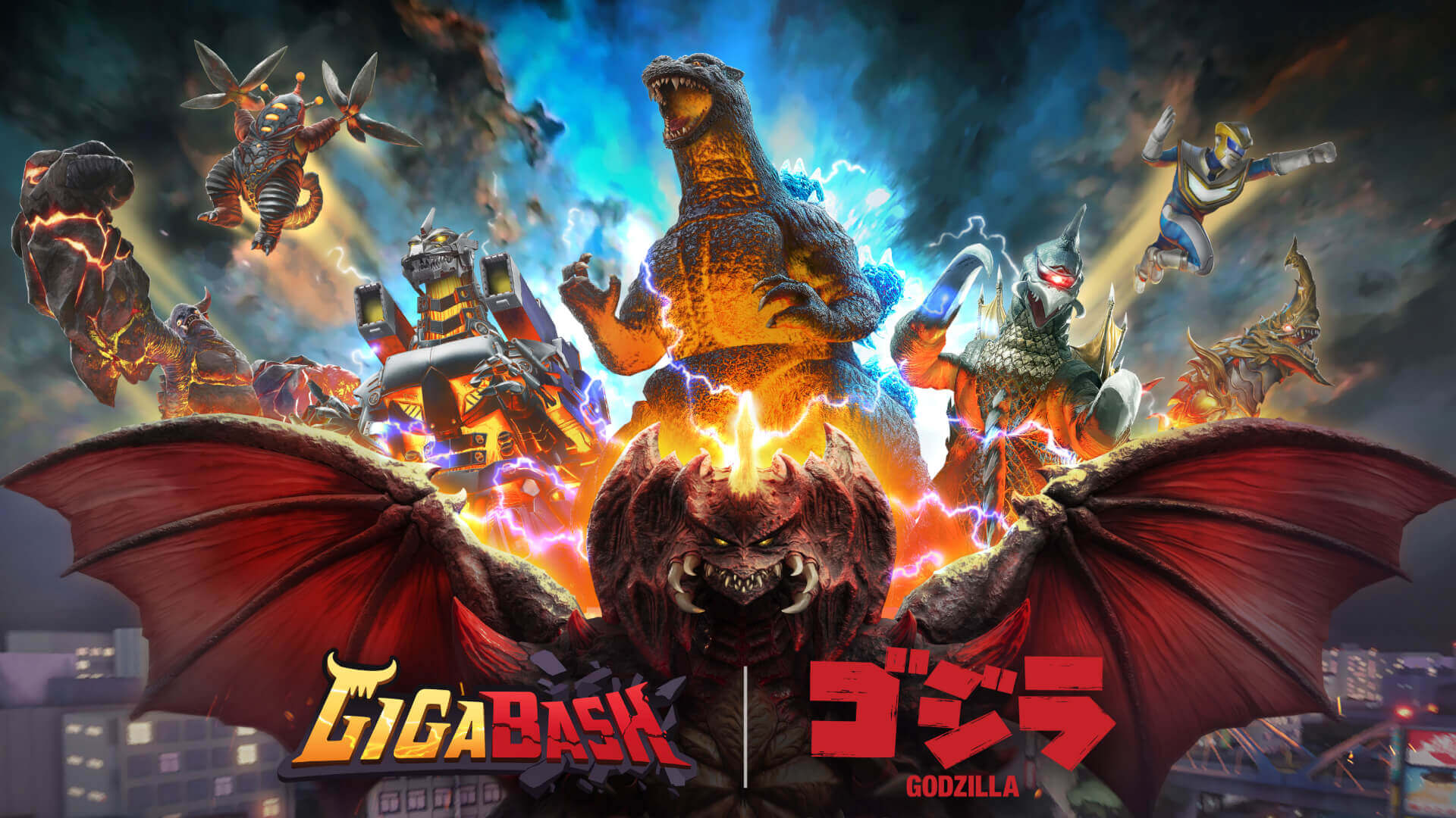 Godzilla Gigabash Banner Image