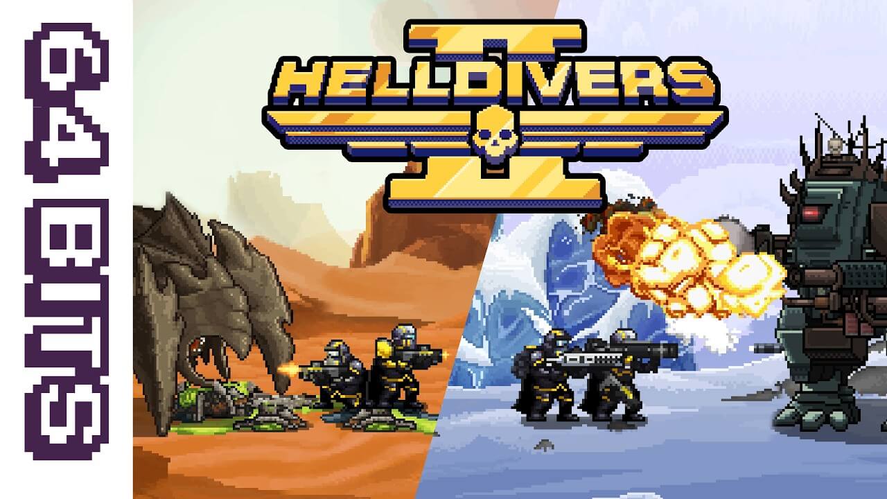 Helldivers 2 Demake Banner Image