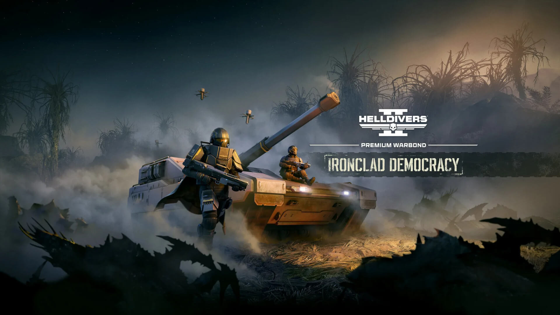 Helldivers 2 - Ironclad Democracy Banner Image
