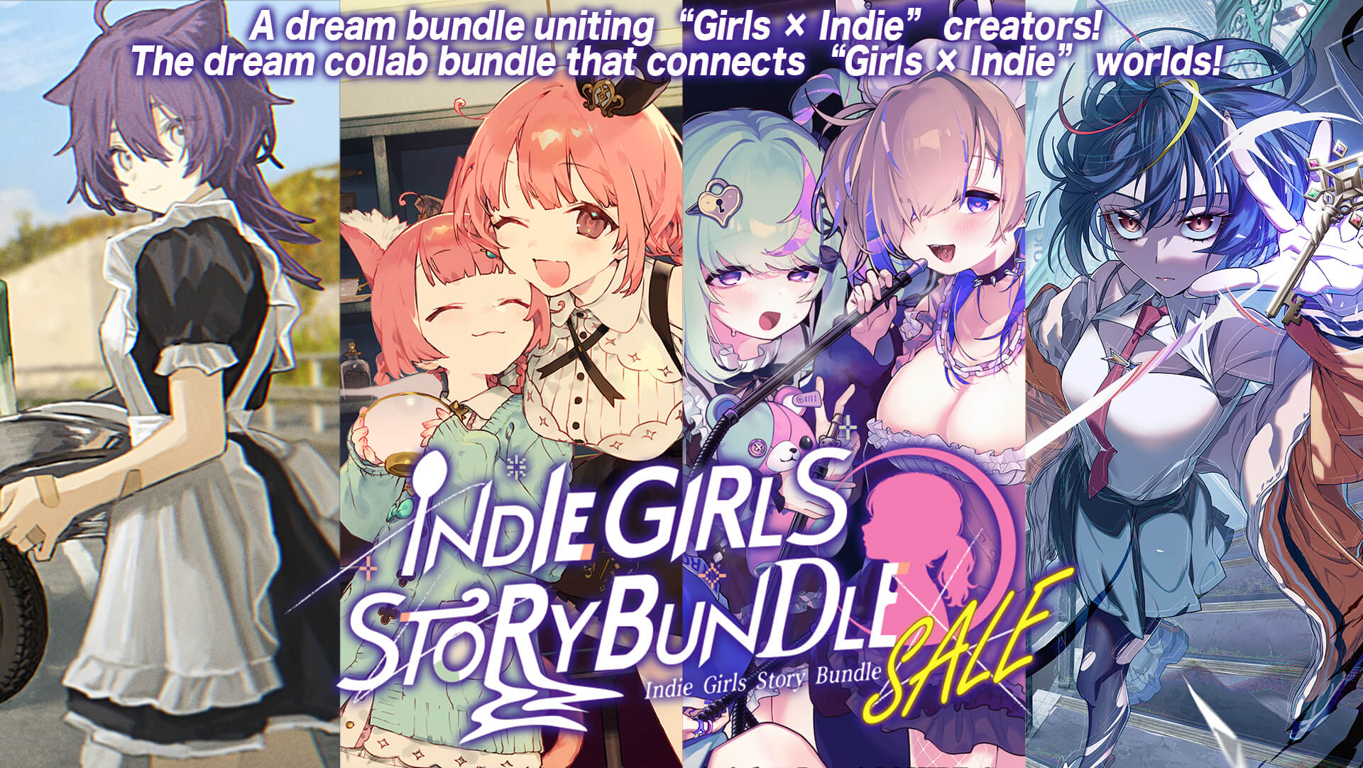 Indie Girls Story Bundle Banner Image