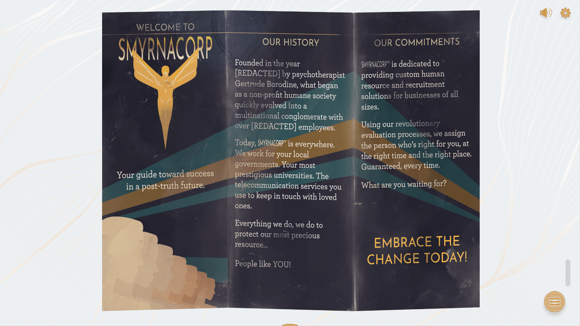 Inhuman Resources: A Literary Machination Screenshot Image
