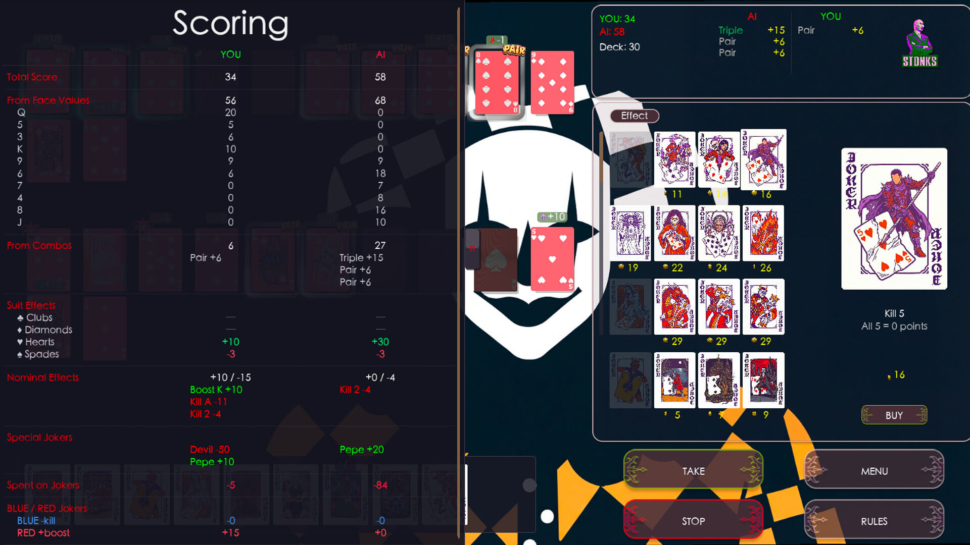 Joker Madness Screenshot Image