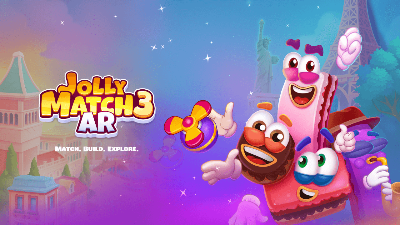 Jolly Match 3 AR Banner Image