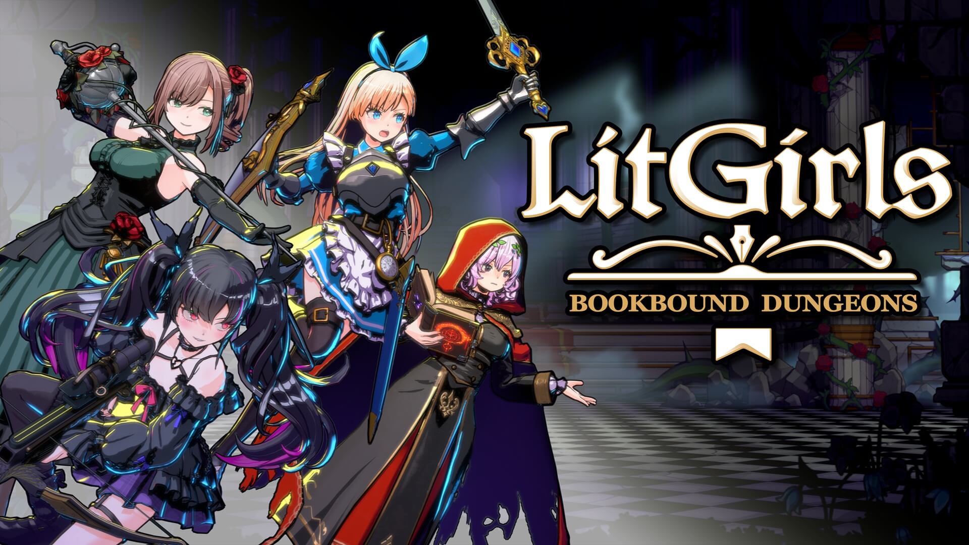 LitGirls: Bookbound Dungeons Banner Image