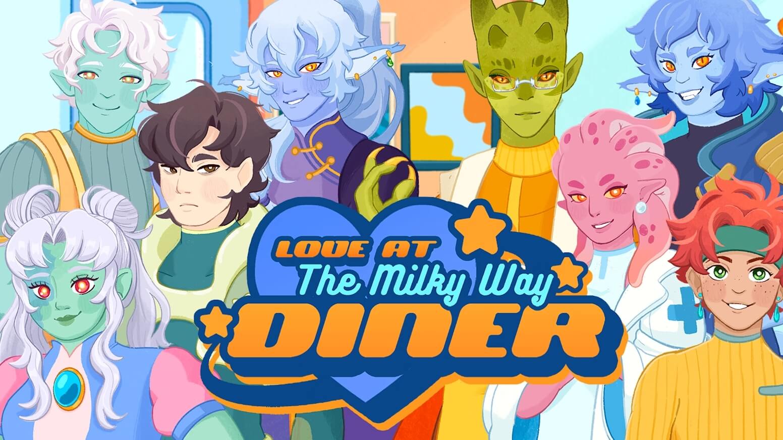 Love at the Milky Way Diner Banner Image