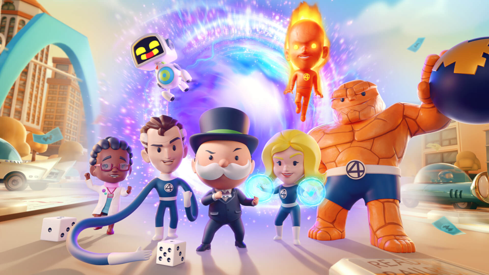 MONOPOLY GO! Fantastic Four Banner Image
