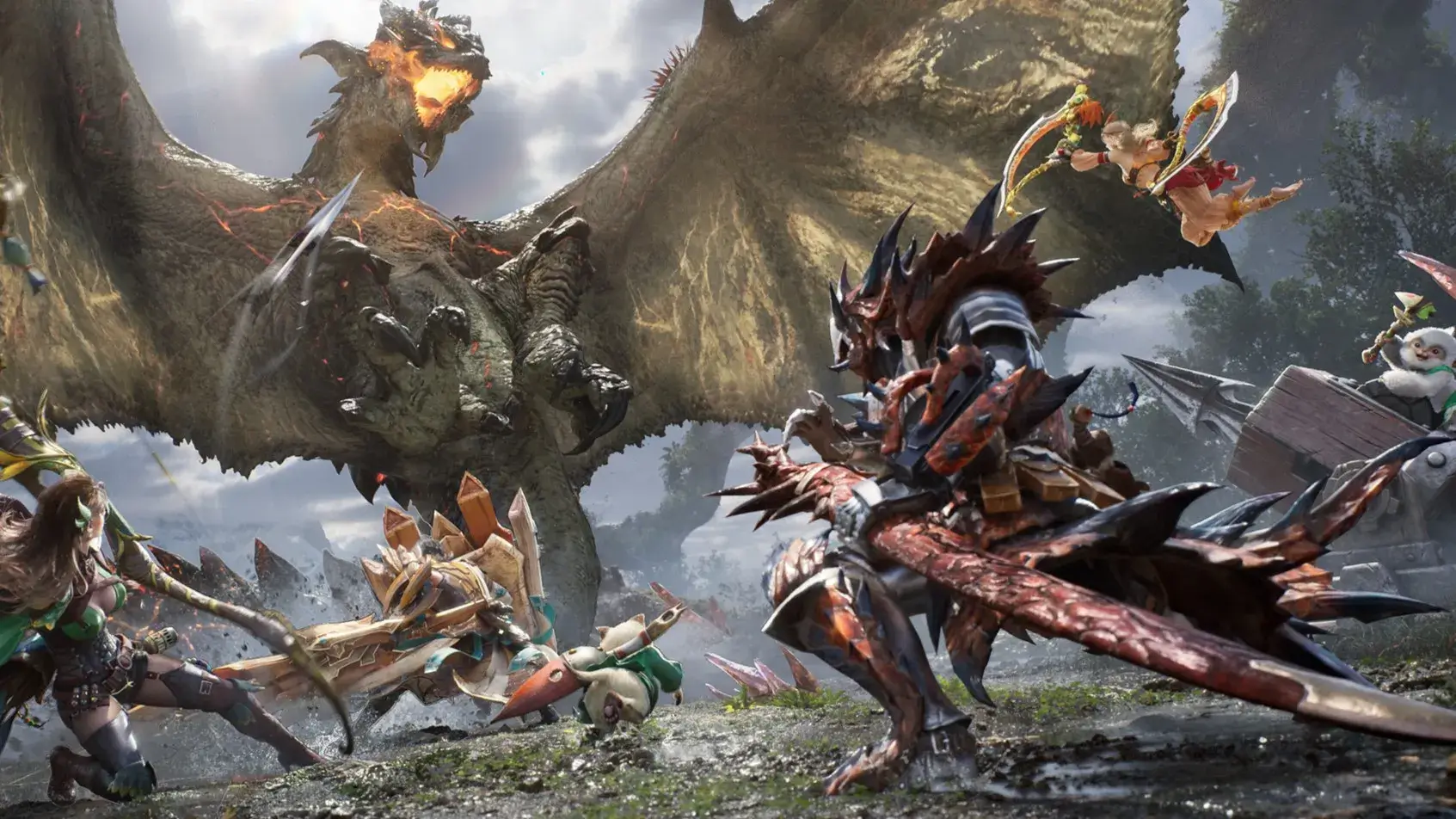 Monster Hunter Outlanders Banner Image