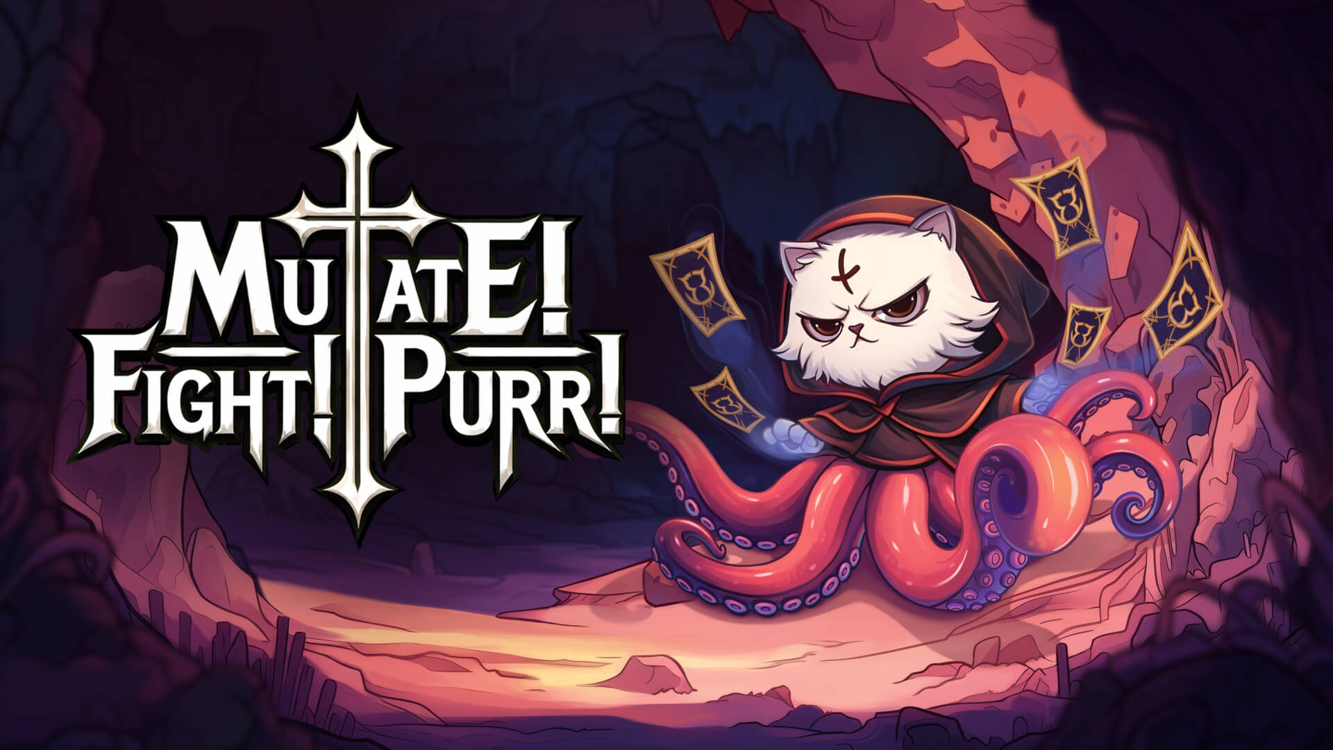 Mutate! Fight! Purr! Banner Image