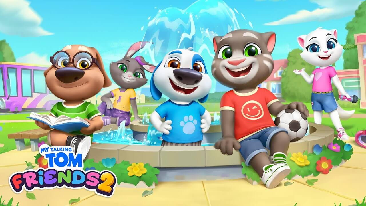 My Talking Tom Friends 2 Banner Image