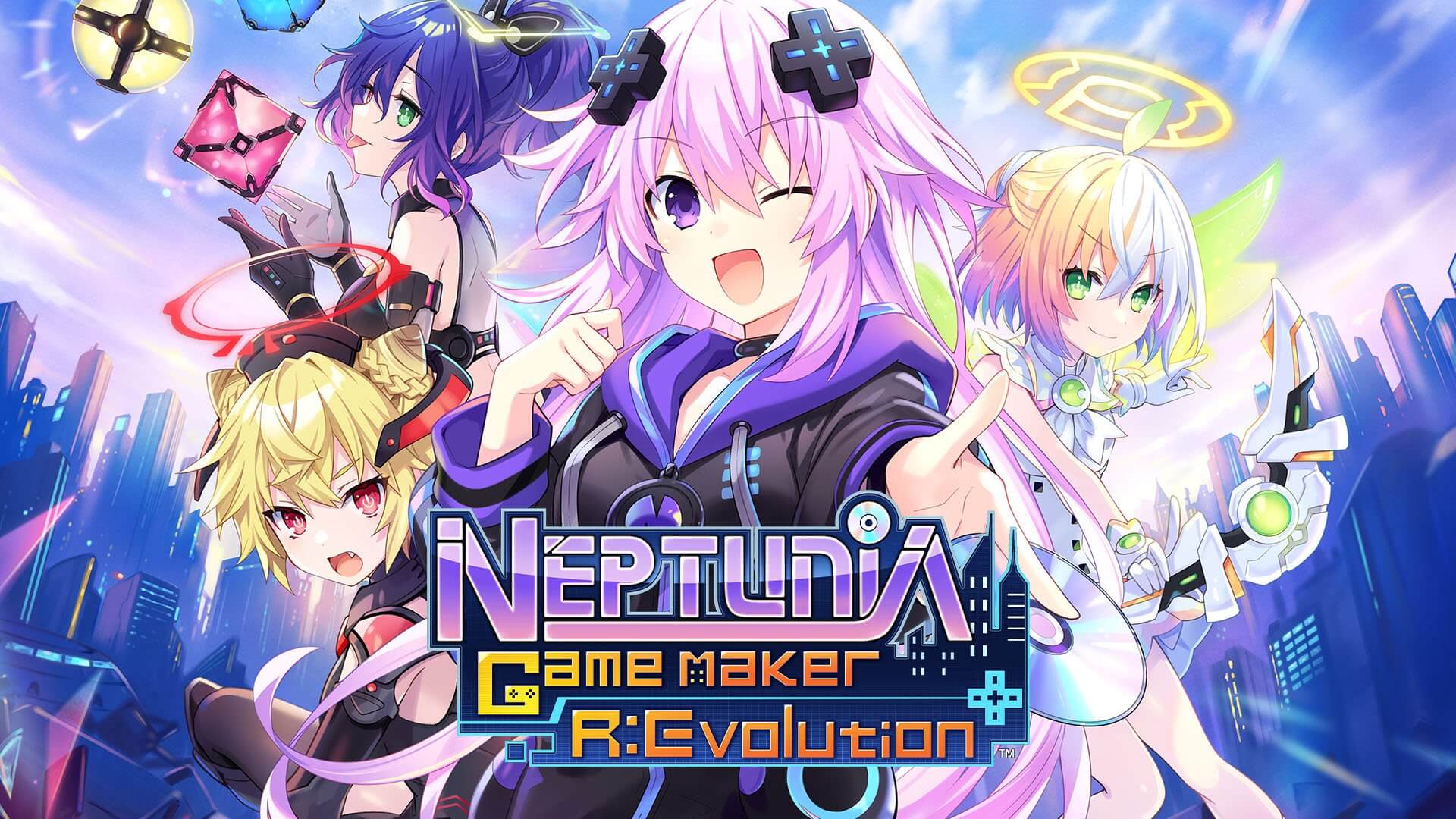Neptunia Game Maker R:Evolution Banner Image