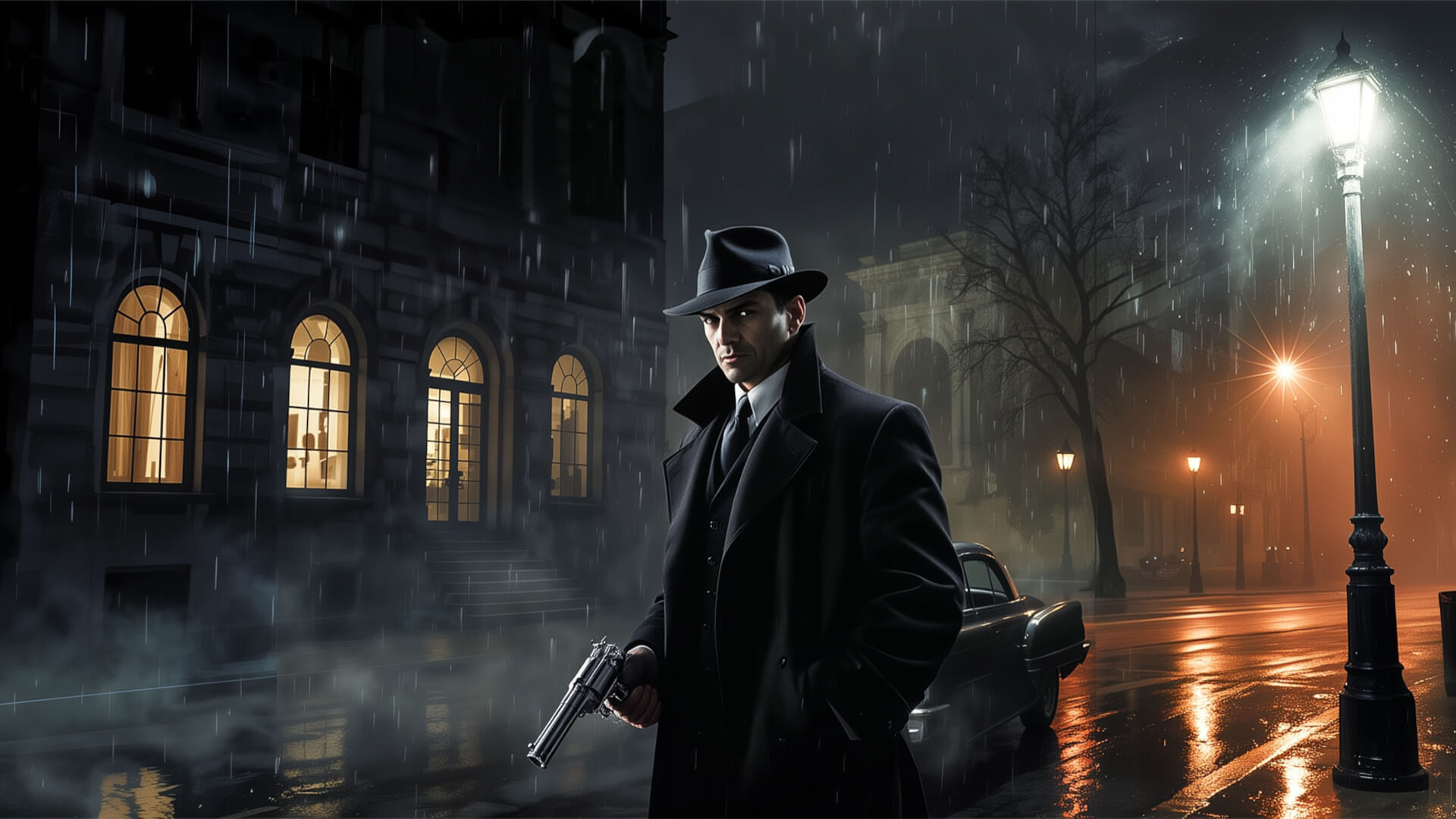 Noir Mafia Simulator: 1960s American Crime Banner Image