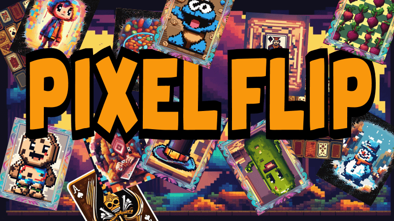 Pixel Flip Banner Image