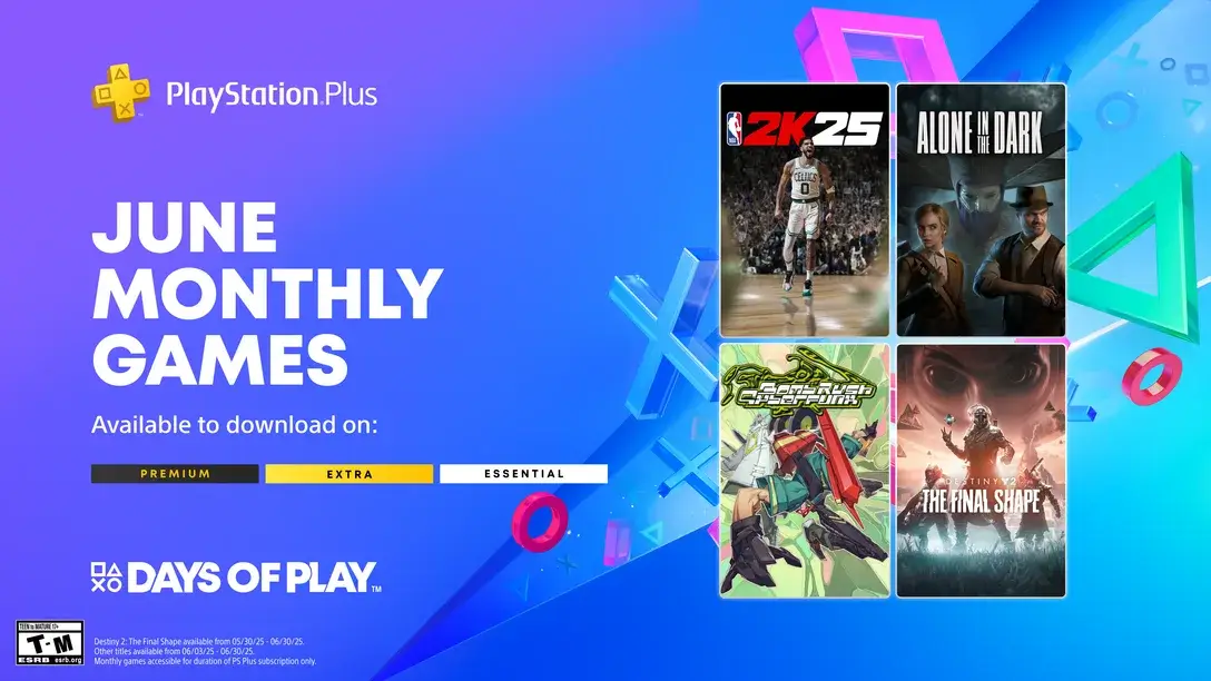 PlayStation Plus June 2025 Banner Image
