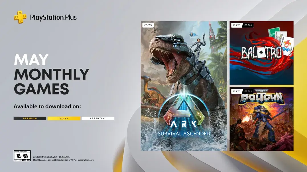 PlayStation Plus May 2025 Banner Image