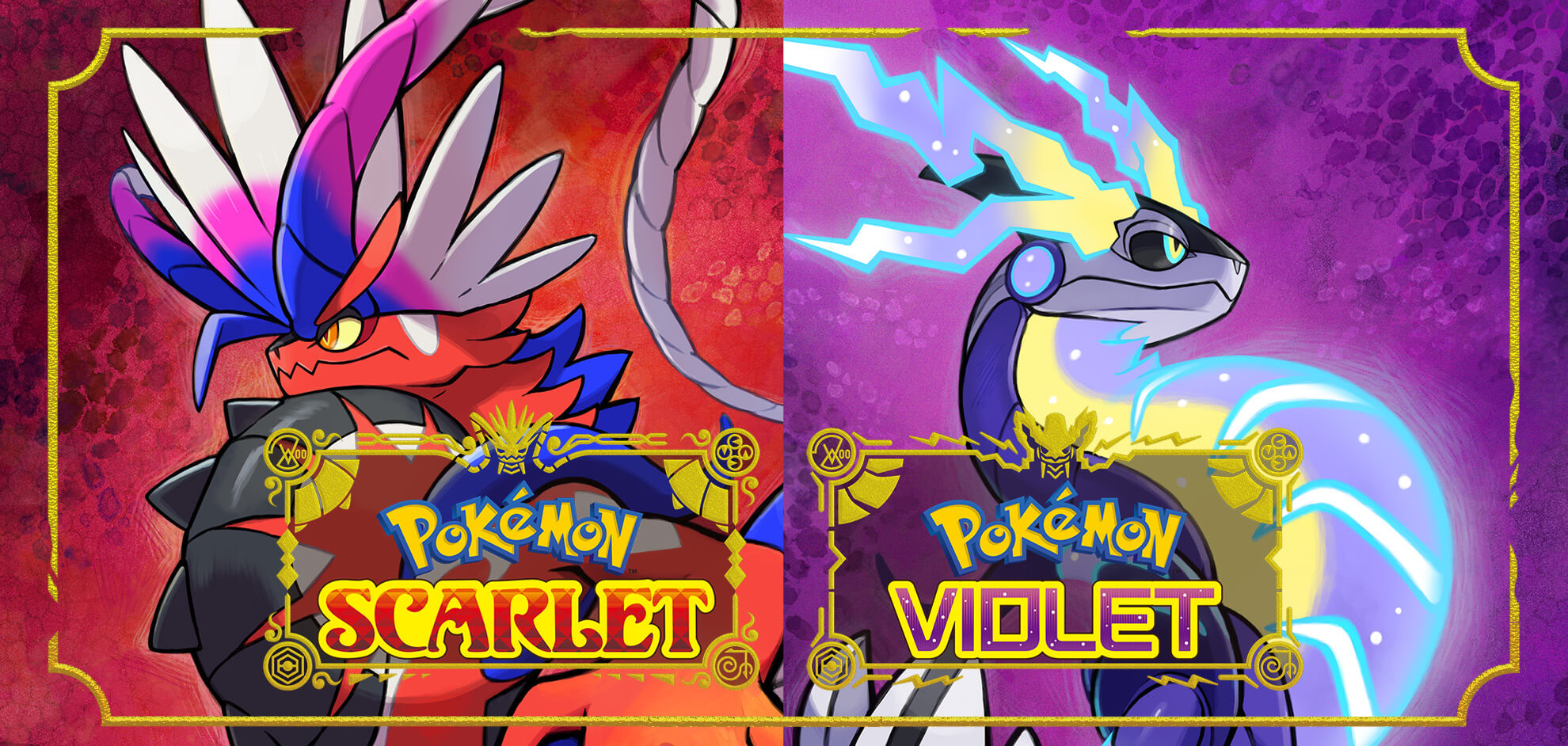 Pokémon Scarlet Violet Banner Image