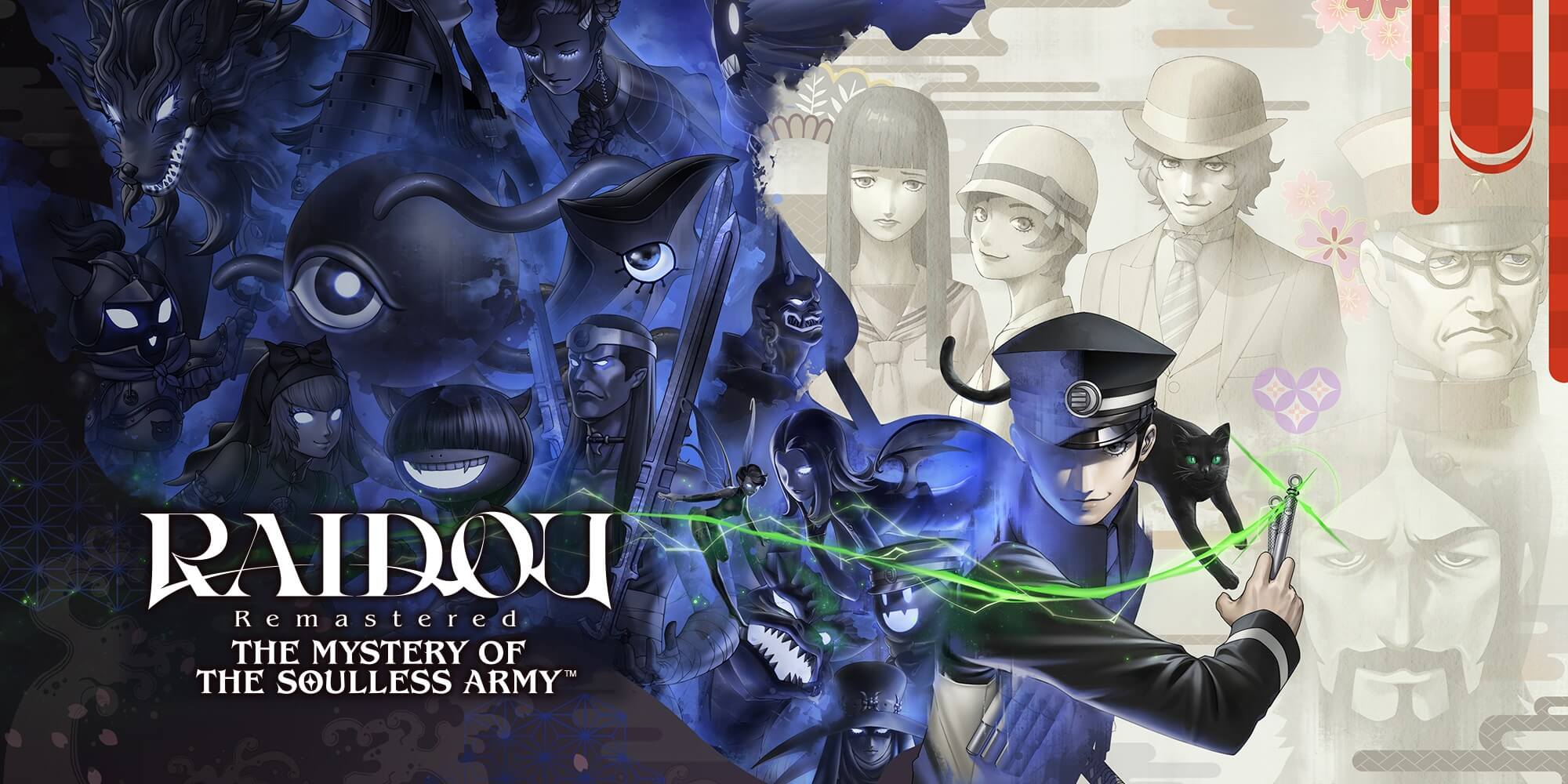 RAIDOU Remastered: The Mystery of the Soulless Army Banner Image