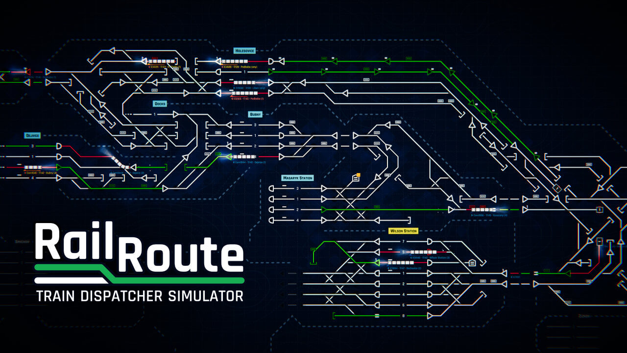 Rail Route: Train Dispatcher Simulator Banner Image